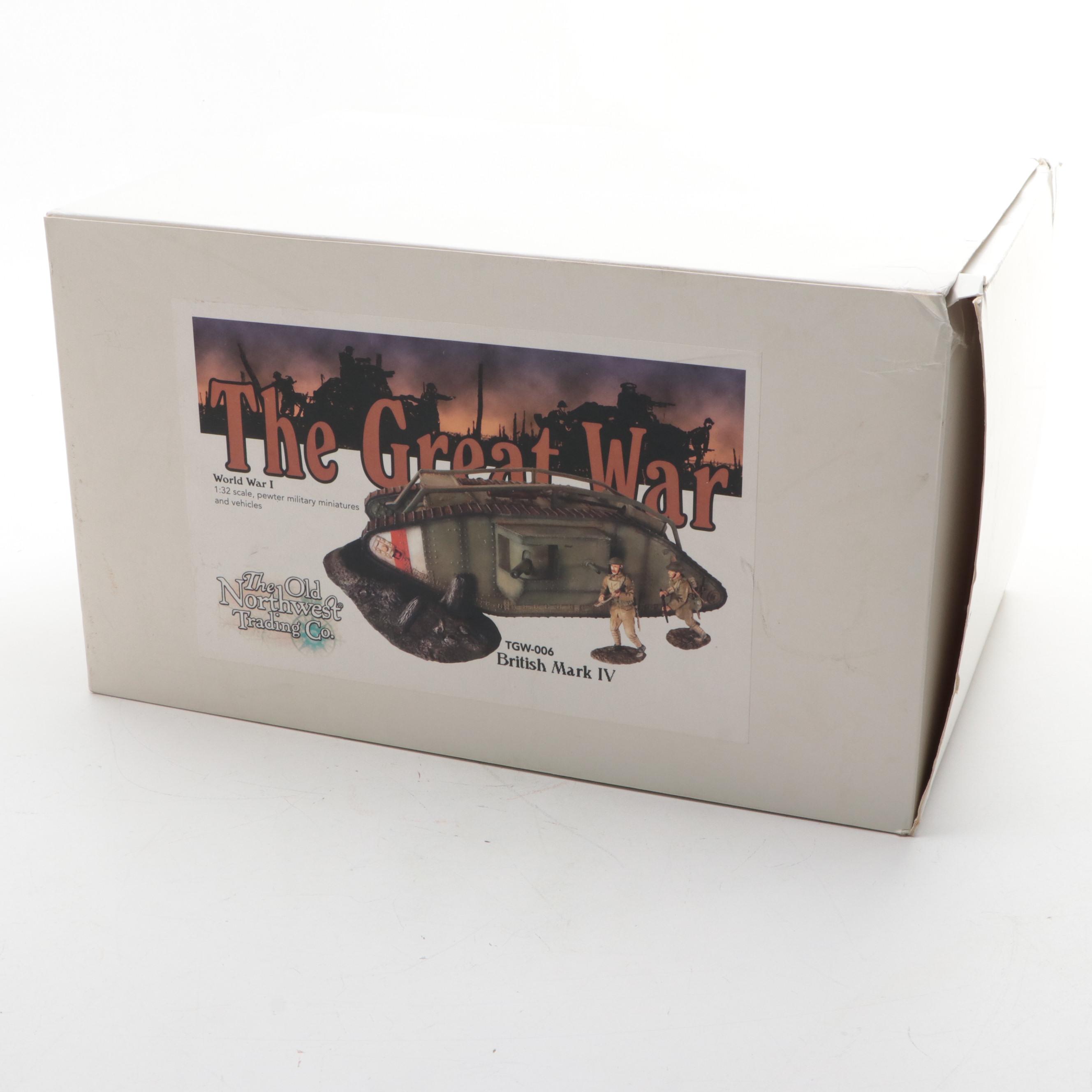 The Old Northwest Trading Co. TGW-006 British Mark IV Model WWI Tank Set