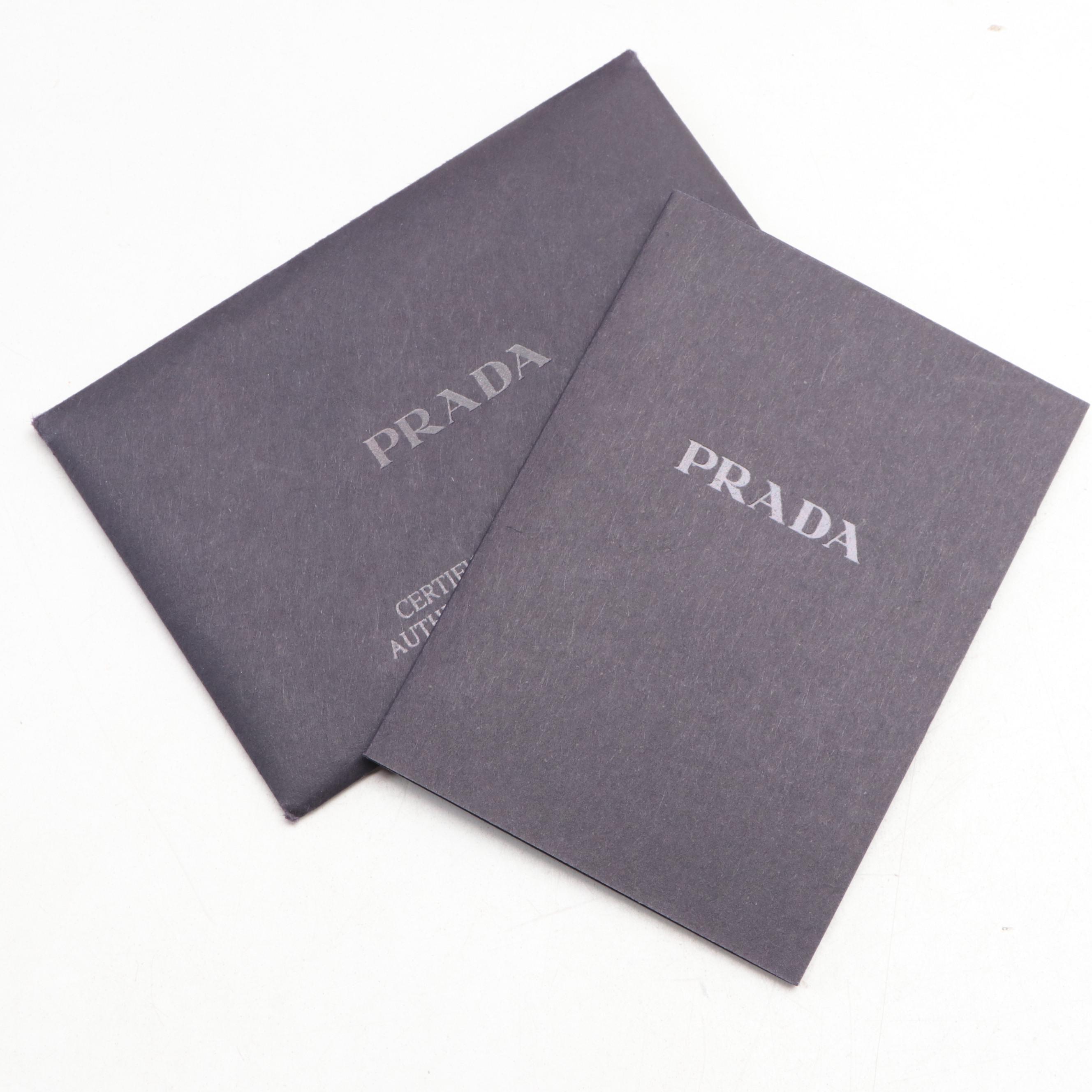 Prada Shopper Tote in Patent Saffiano Leather