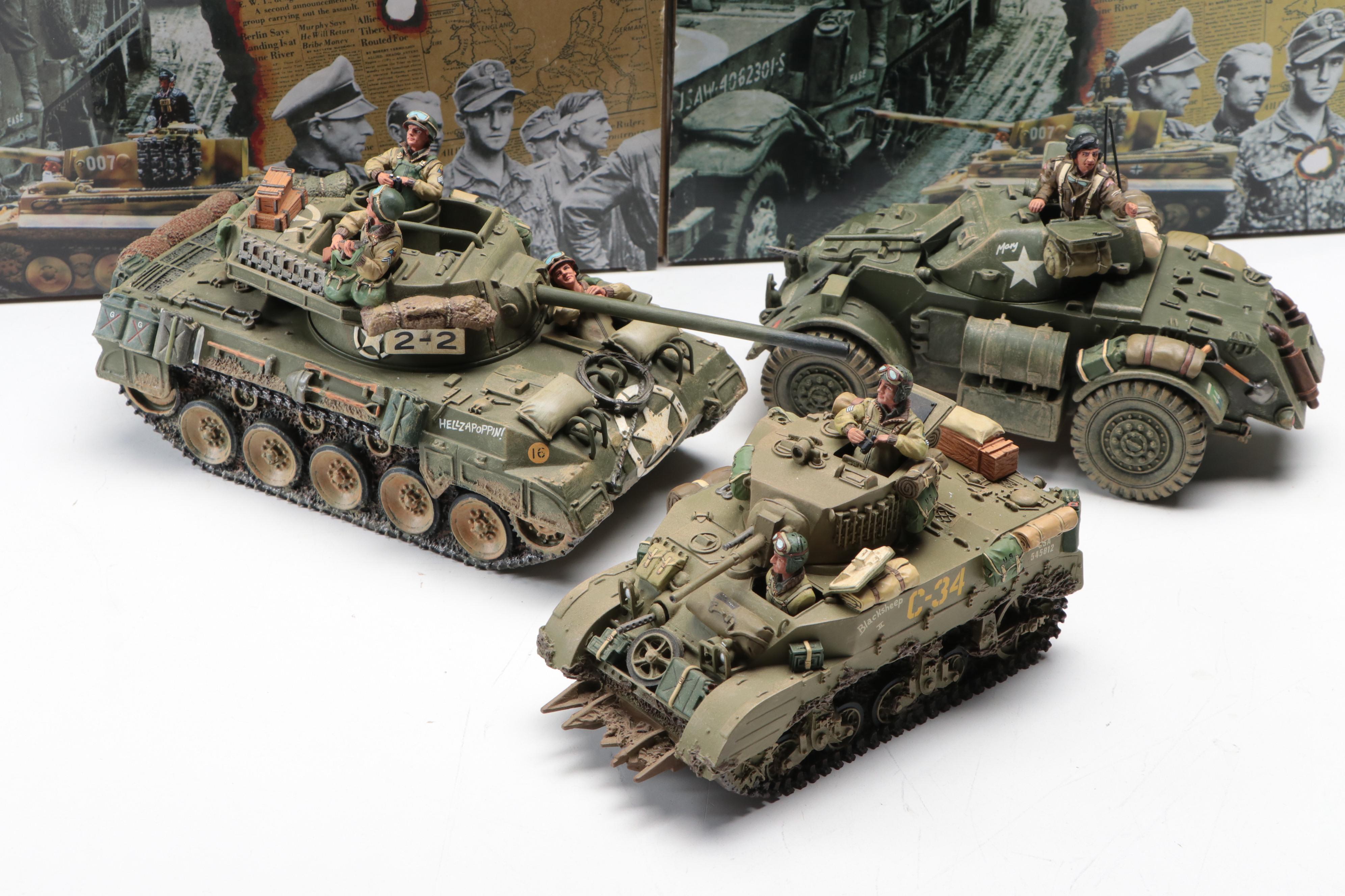 King & Country with Other World War II Toy Tanks and Vehicles