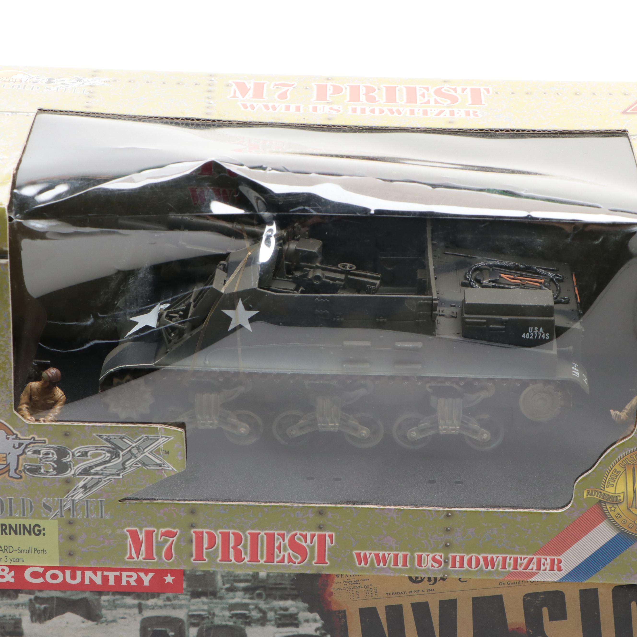 King & Country with Other World War II Toy Tanks and Vehicles