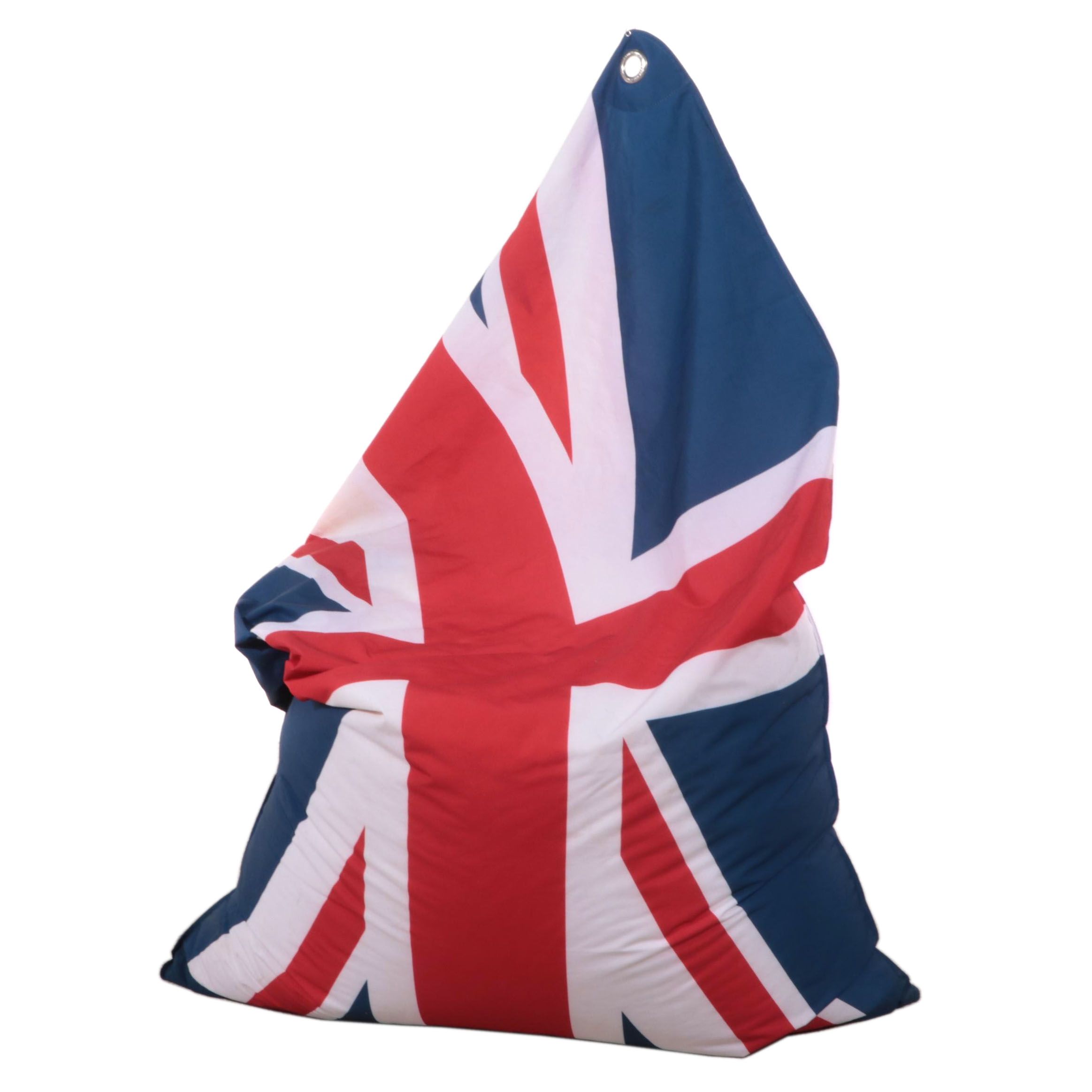 Sitting Bull LLC "God Save the Queen" Union Jack Bean Bag Chair