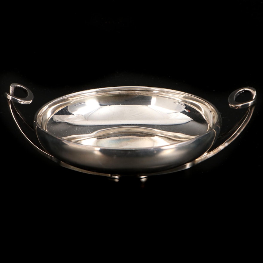 Ilias Lalaounis Sterling Silver Representation of A Kylix Drinking Cup, 1970s