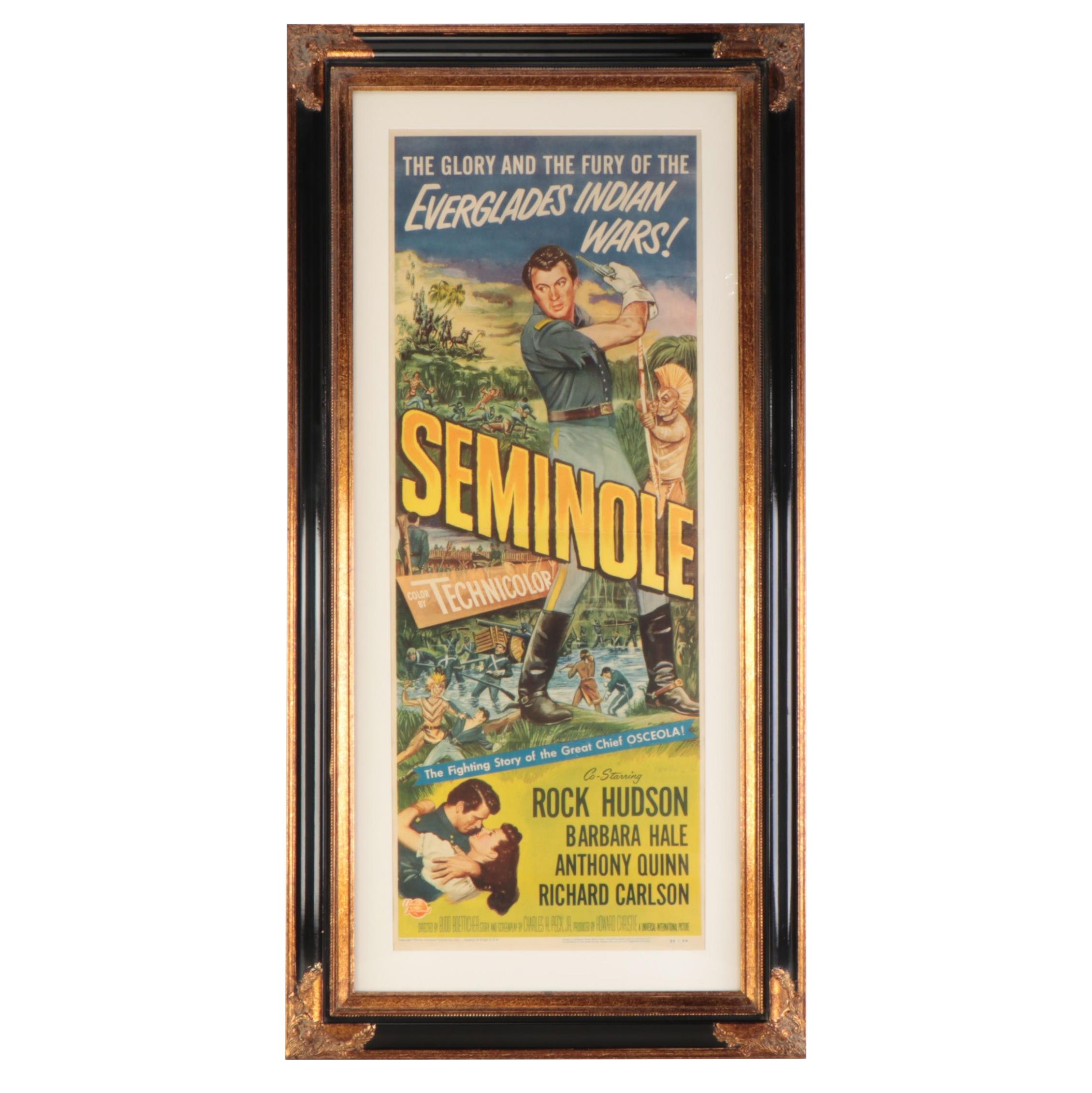 "Seminole" Giclée Movie Poster in Frame