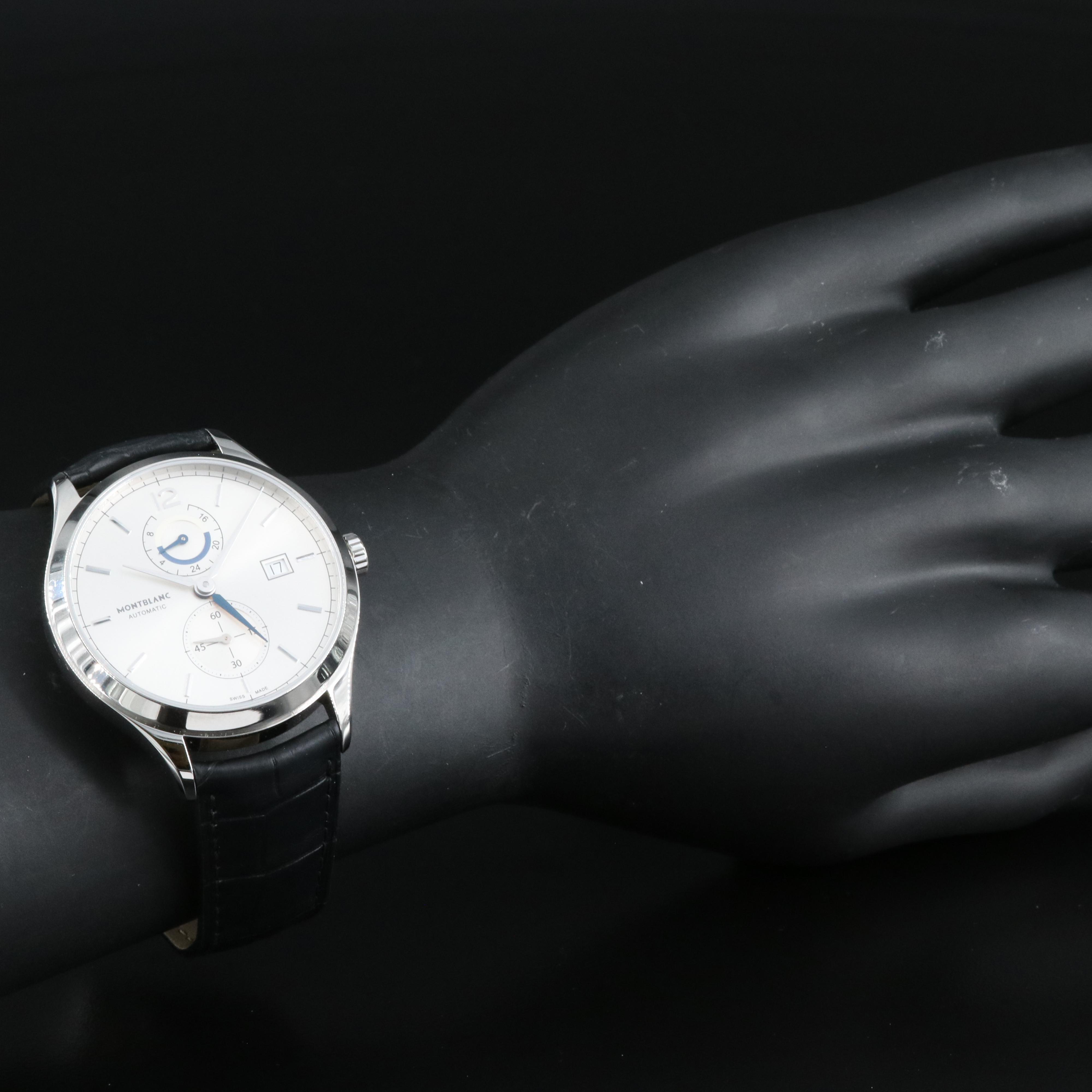 Montblanc Heritage Dual Time Chronometrie GMT Watch