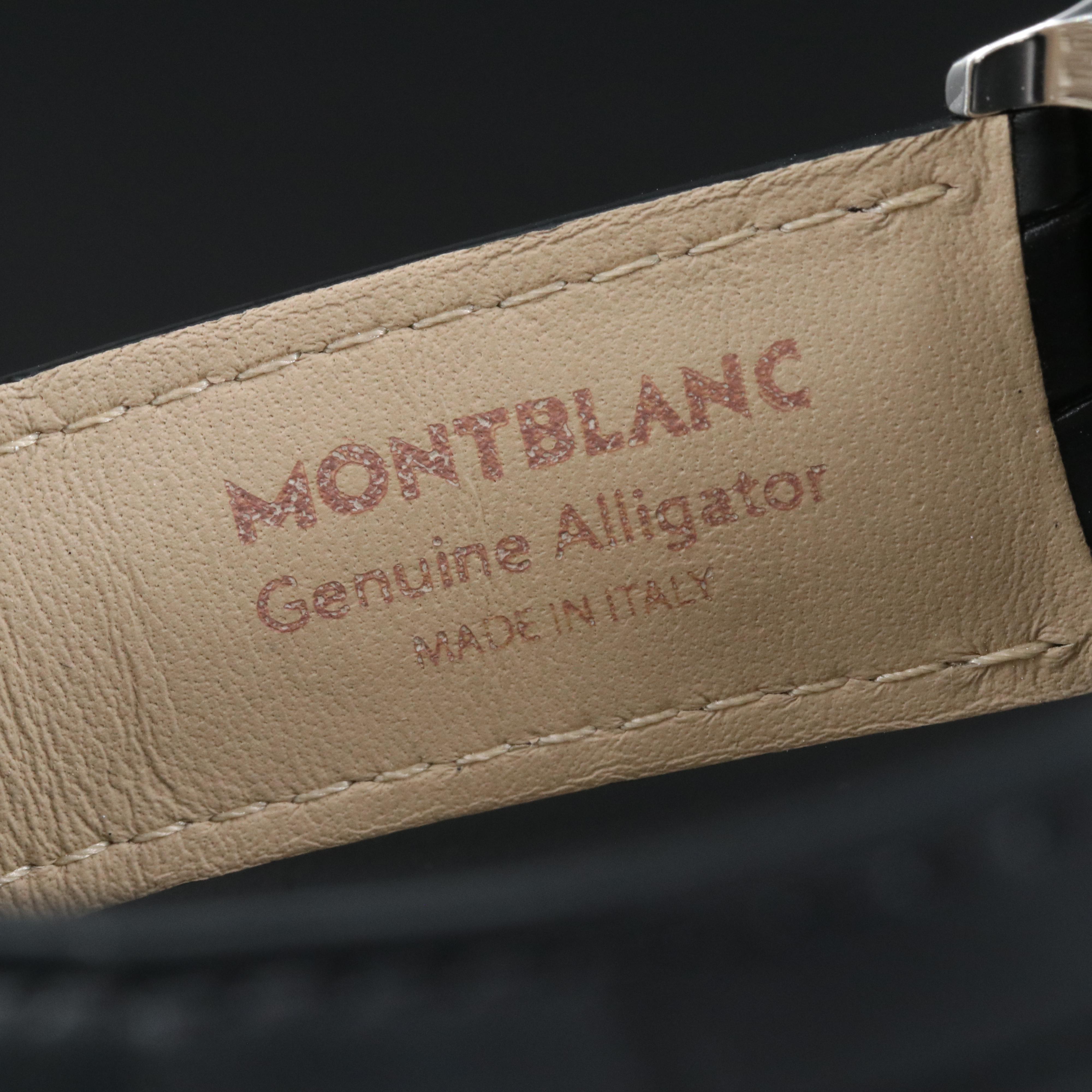 Montblanc Heritage Dual Time Chronometrie GMT Watch