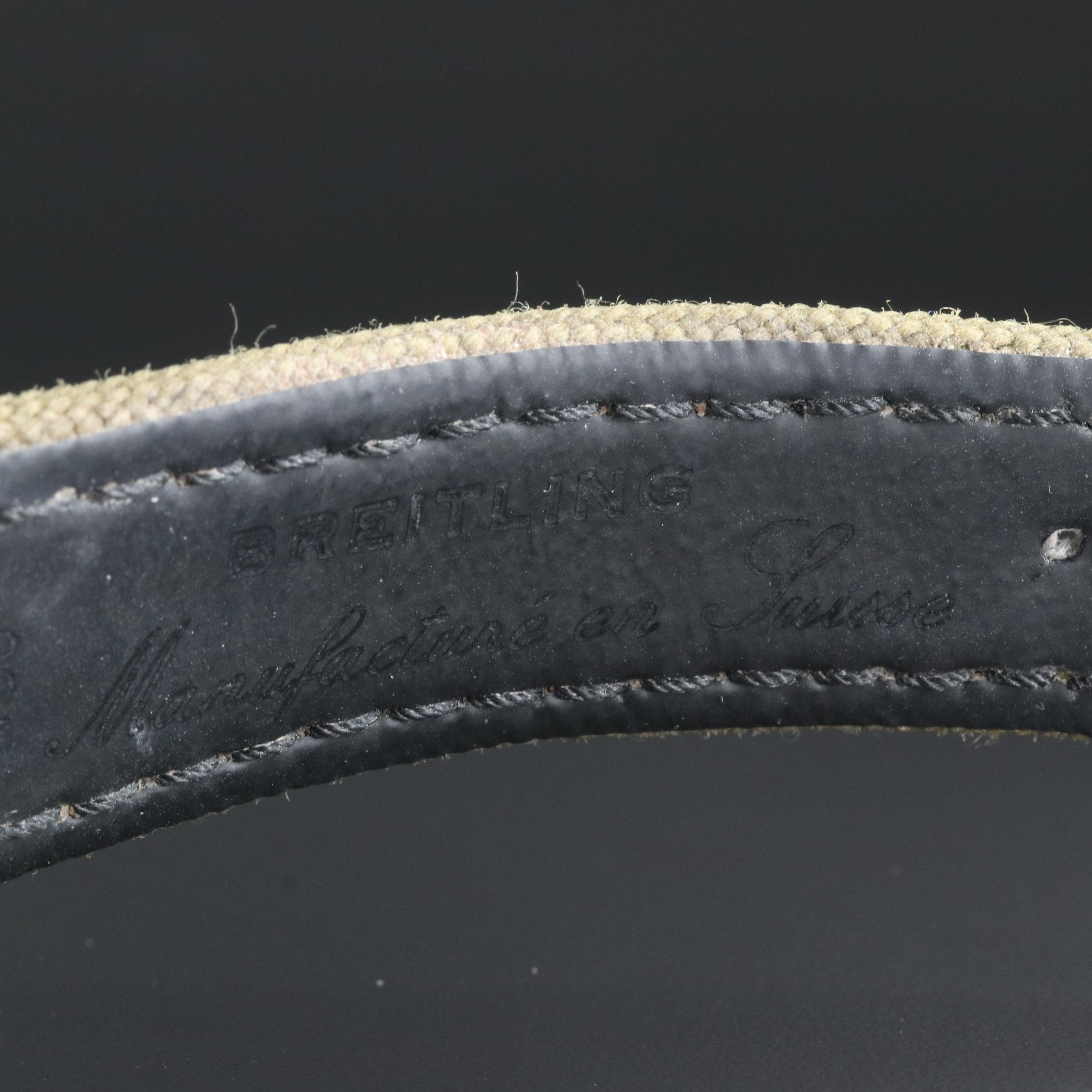 Breitling Chronospace Military Black Steel Volcanic Black Watch