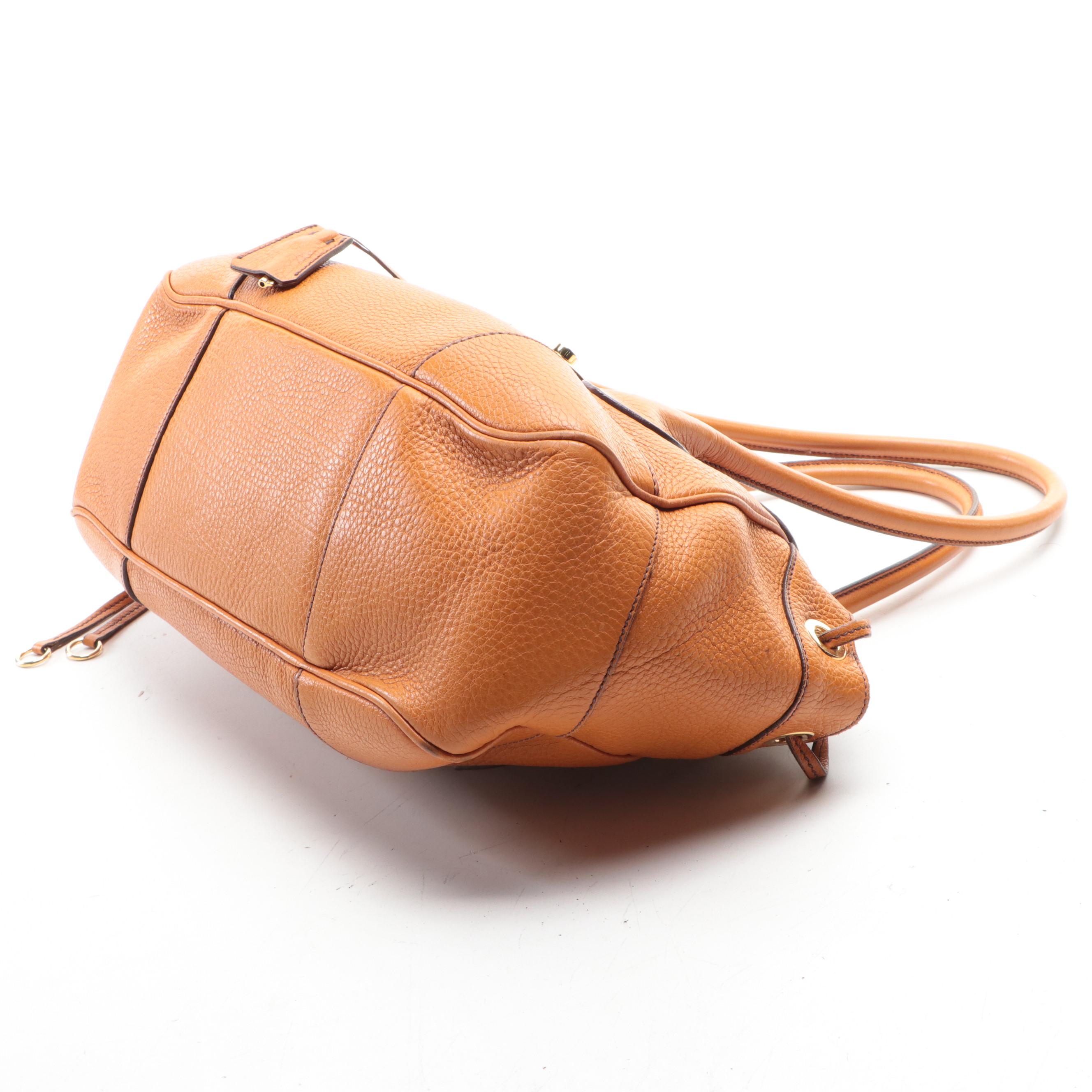 Prada Leather Flap Satchel