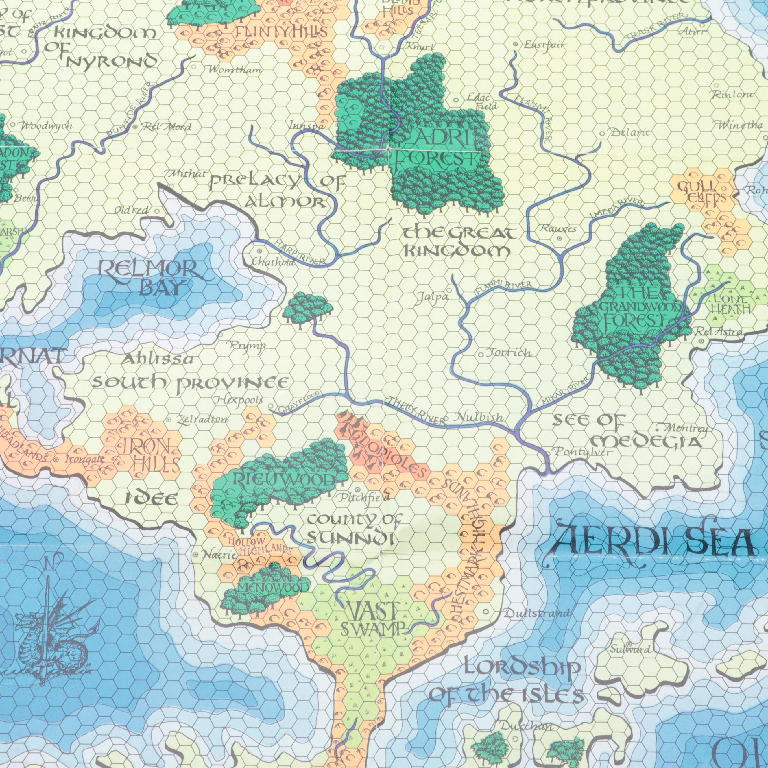 Dungeons & Dragons Guide Books, Maps, and Magazines with Bushido Guide Books