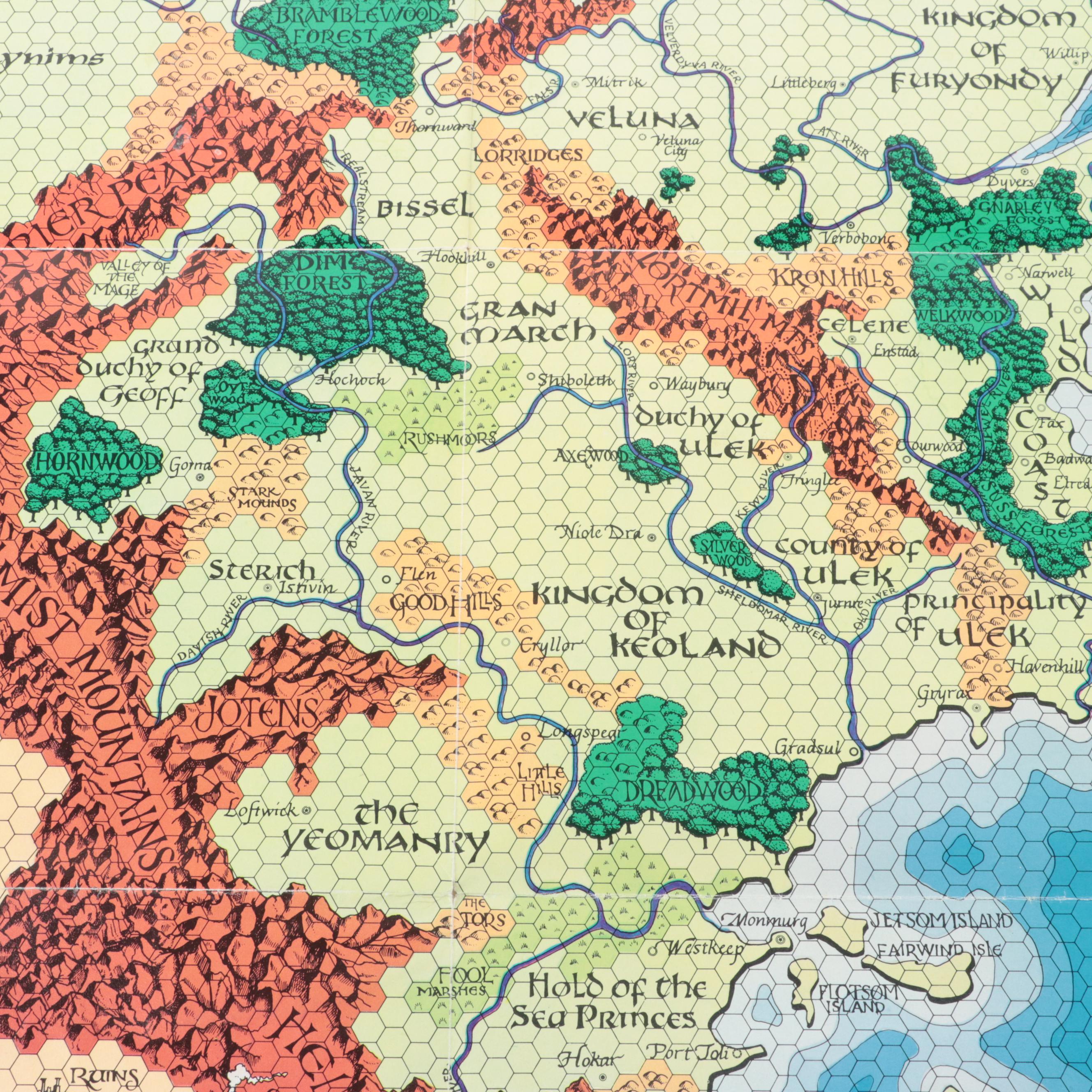 Dungeons & Dragons Guide Books, Maps, and Magazines with Bushido Guide Books