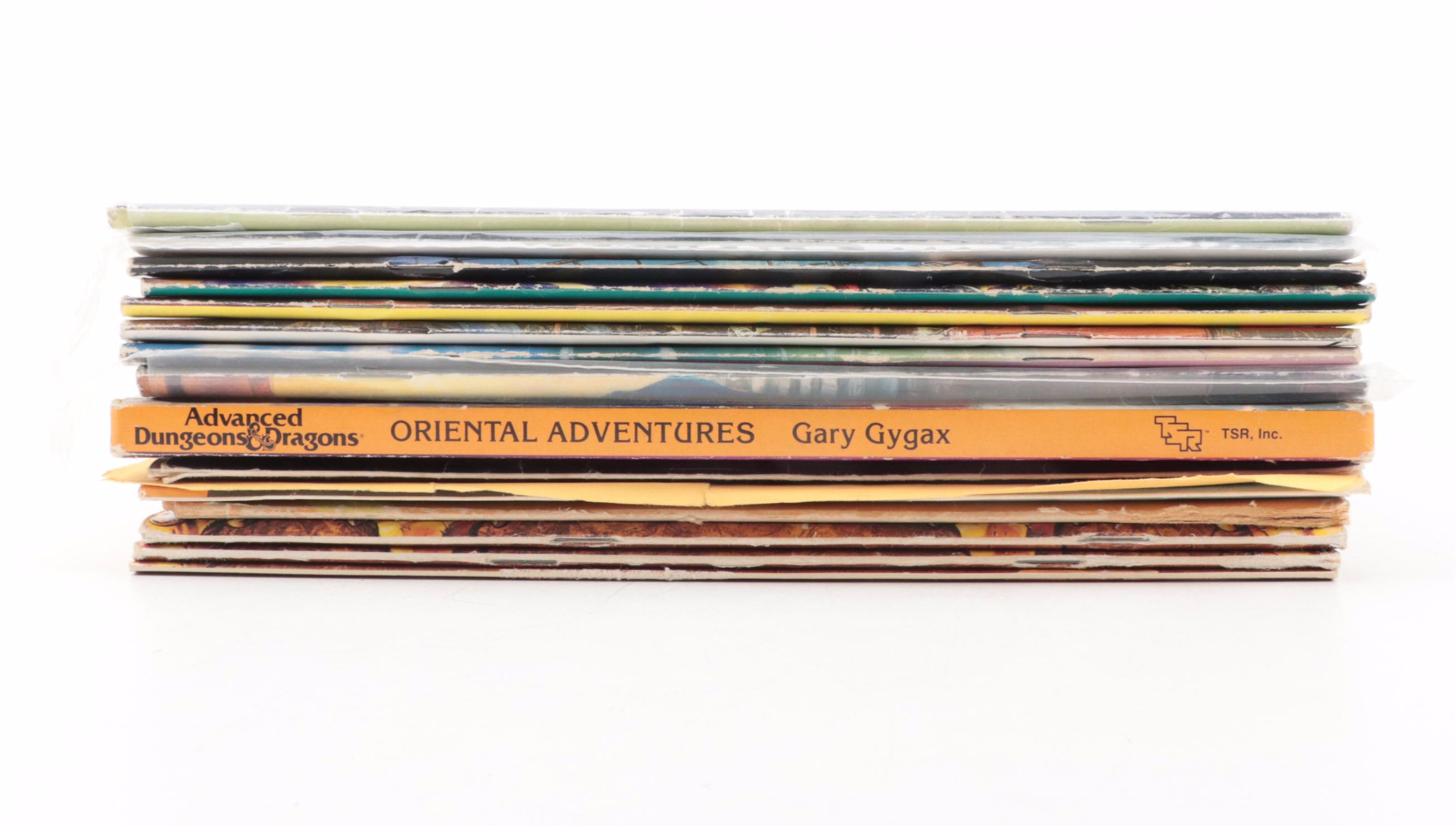 Dungeons & Dragons Guide Books, Maps, and Magazines with Bushido Guide Books