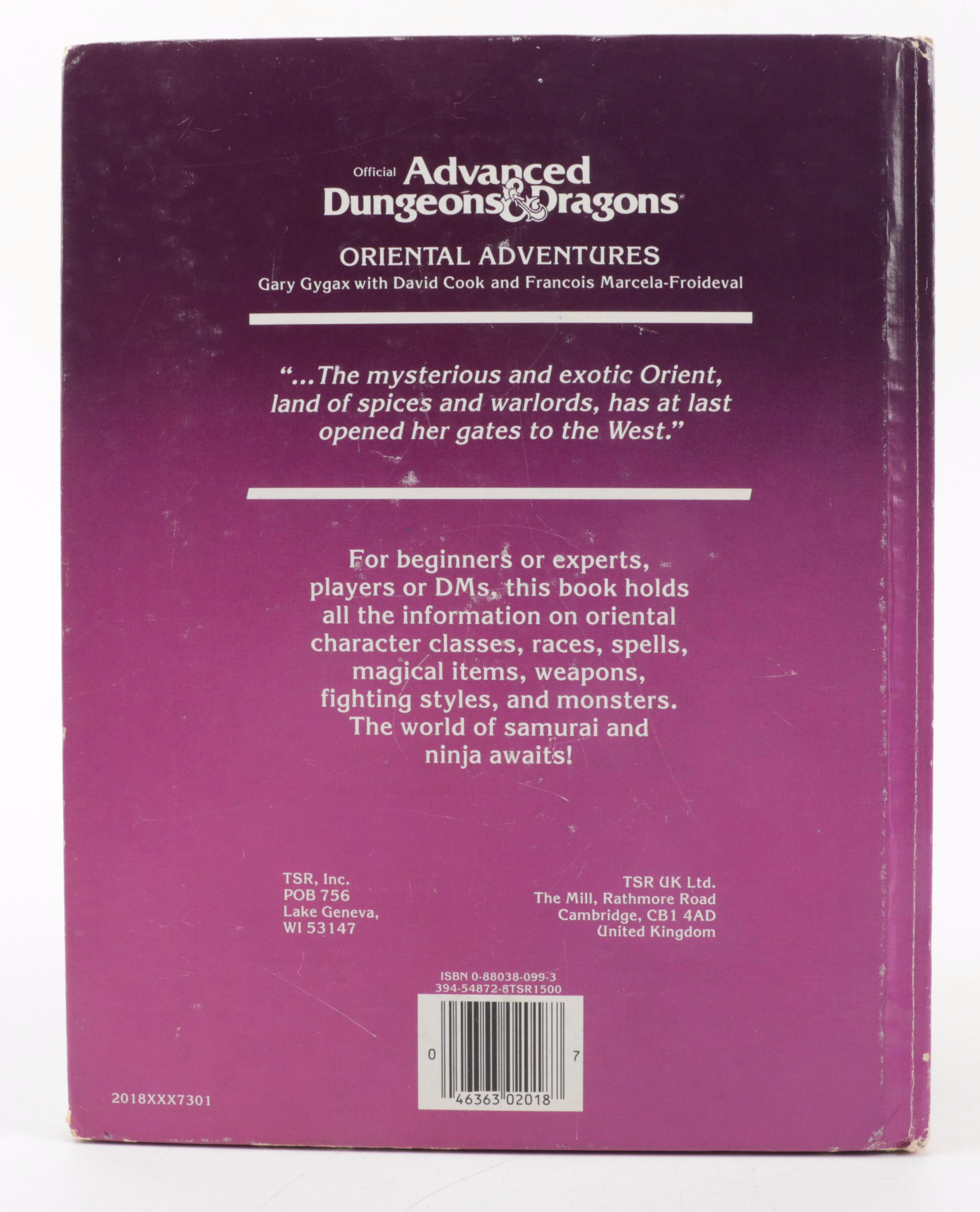 Dungeons & Dragons Guide Books, Maps, and Magazines with Bushido Guide Books