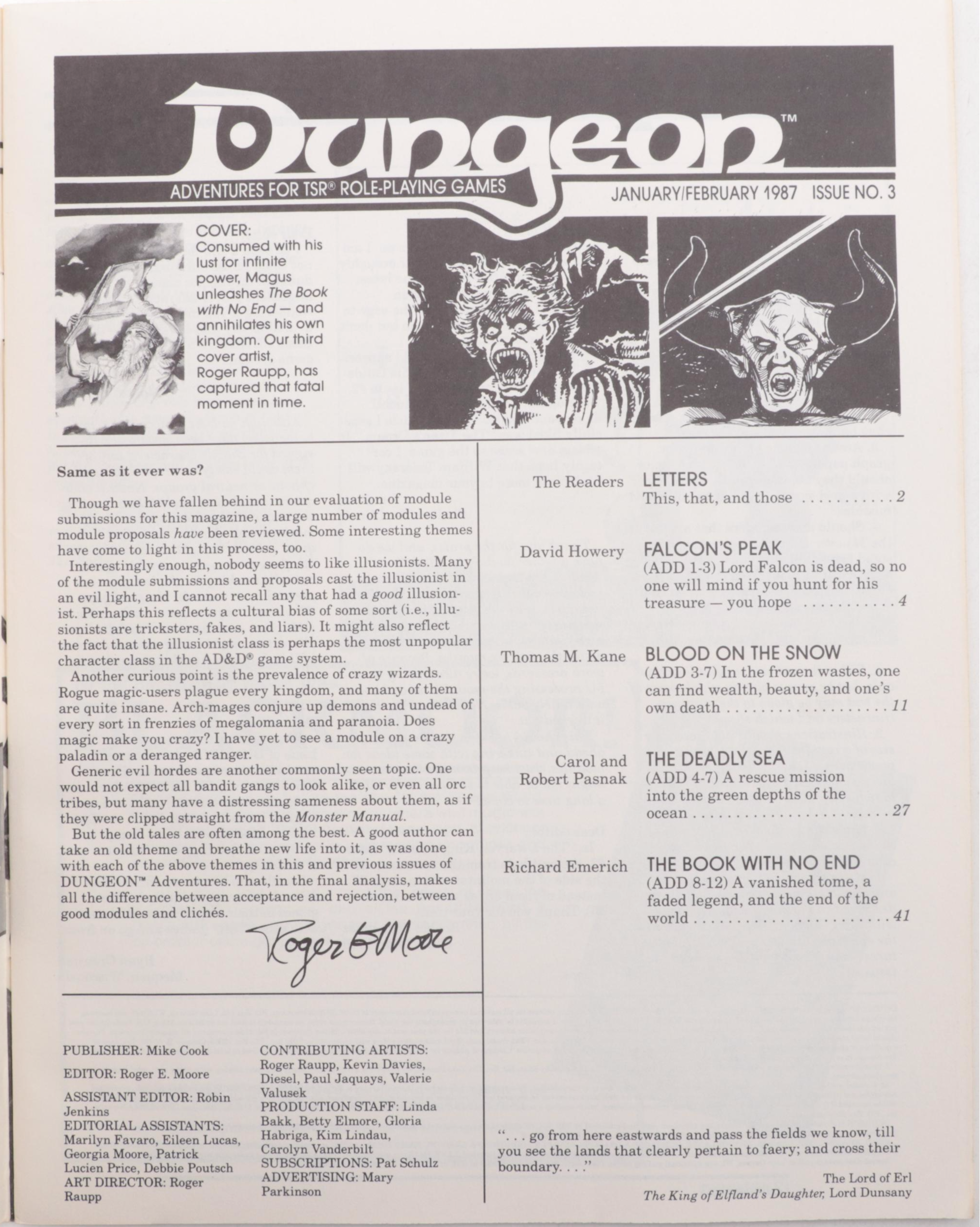 Dungeons & Dragons Guide Books, Maps, and Magazines with Bushido Guide Books