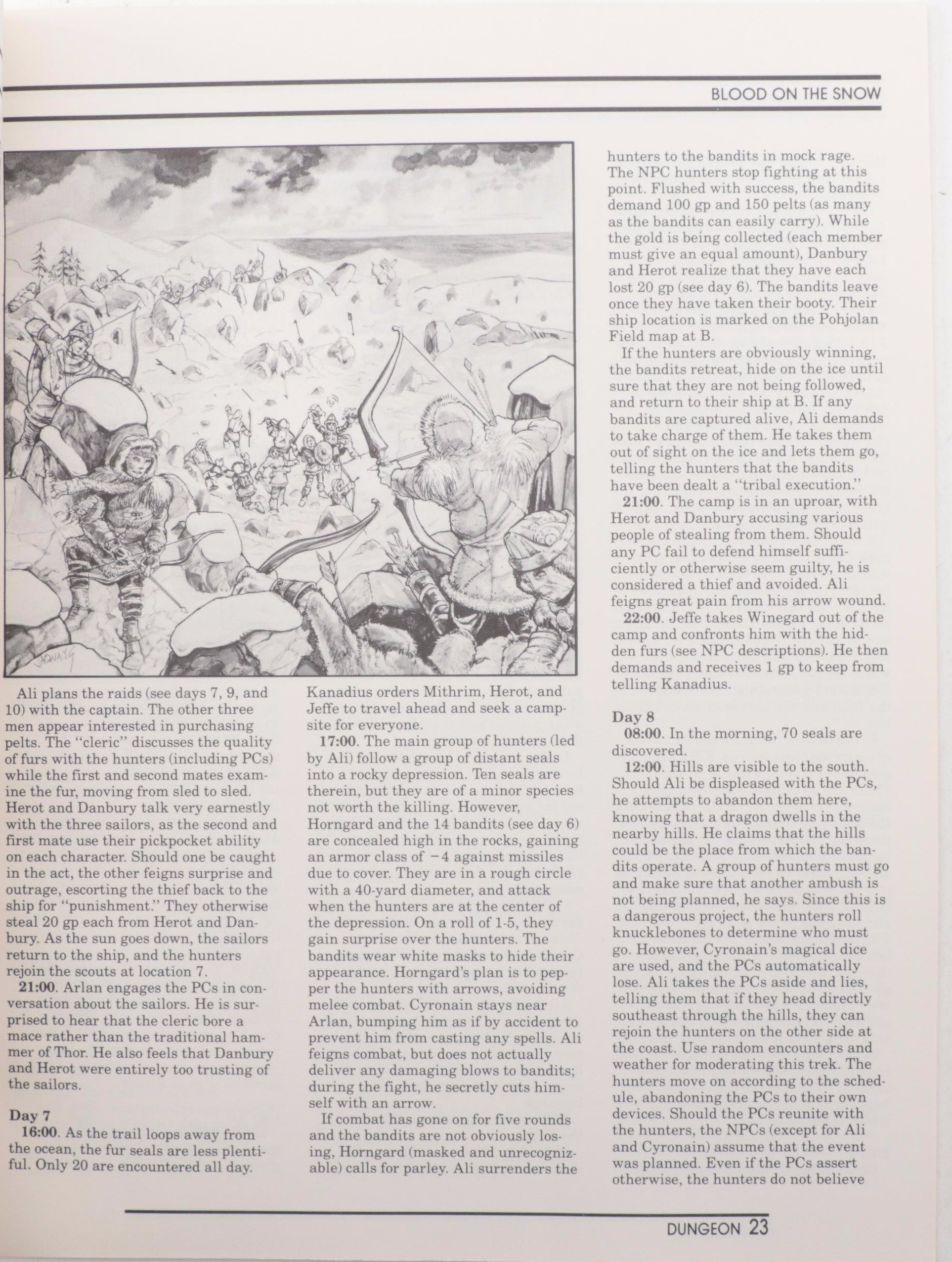 Dungeons & Dragons Guide Books, Maps, and Magazines with Bushido Guide Books