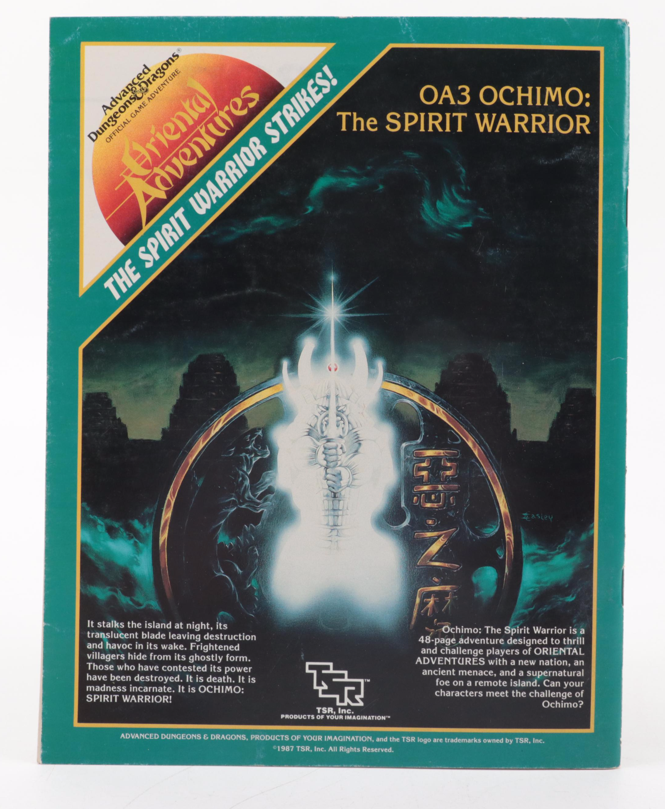 Dungeons & Dragons Guide Books, Maps, and Magazines with Bushido Guide Books