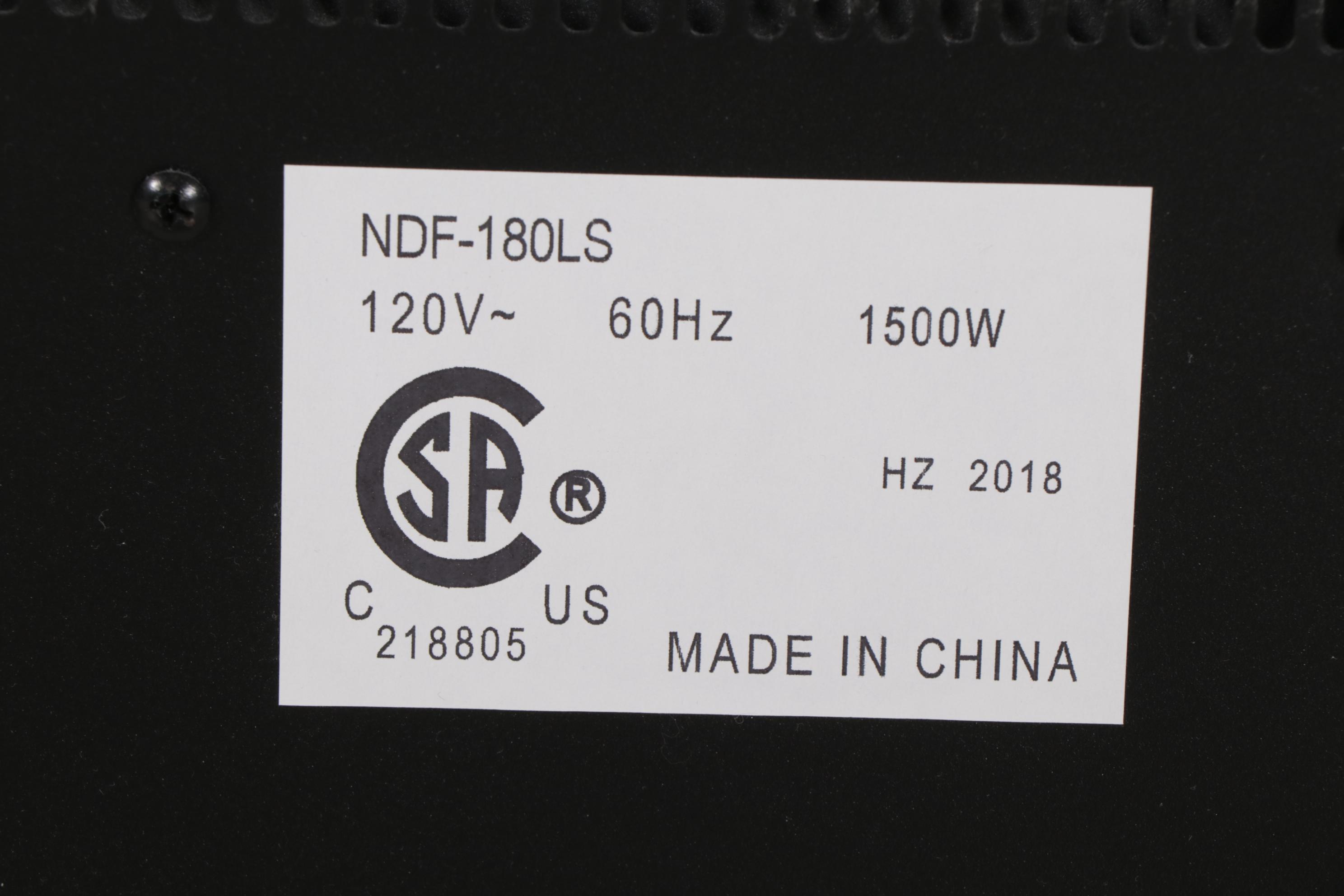 Contemporary Electric Firebox in Painted Cabinet