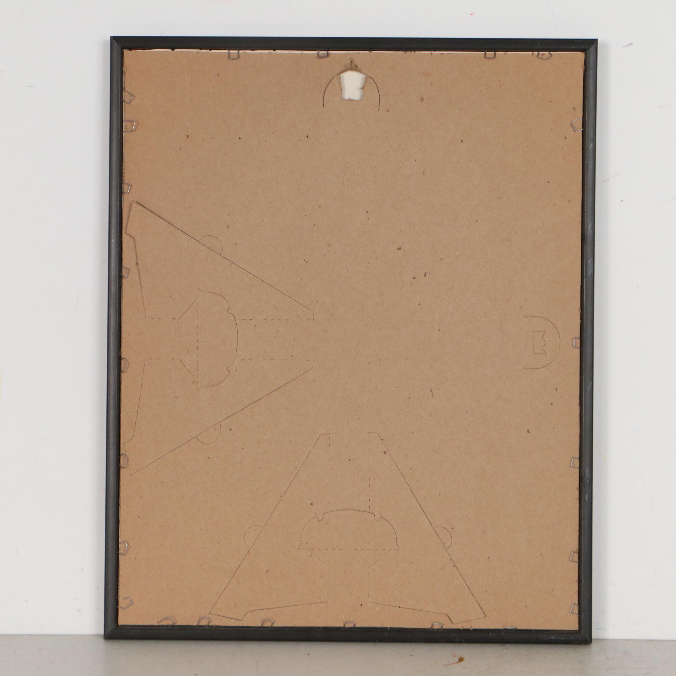 Allied Military Currency and International Banknote Framed Display