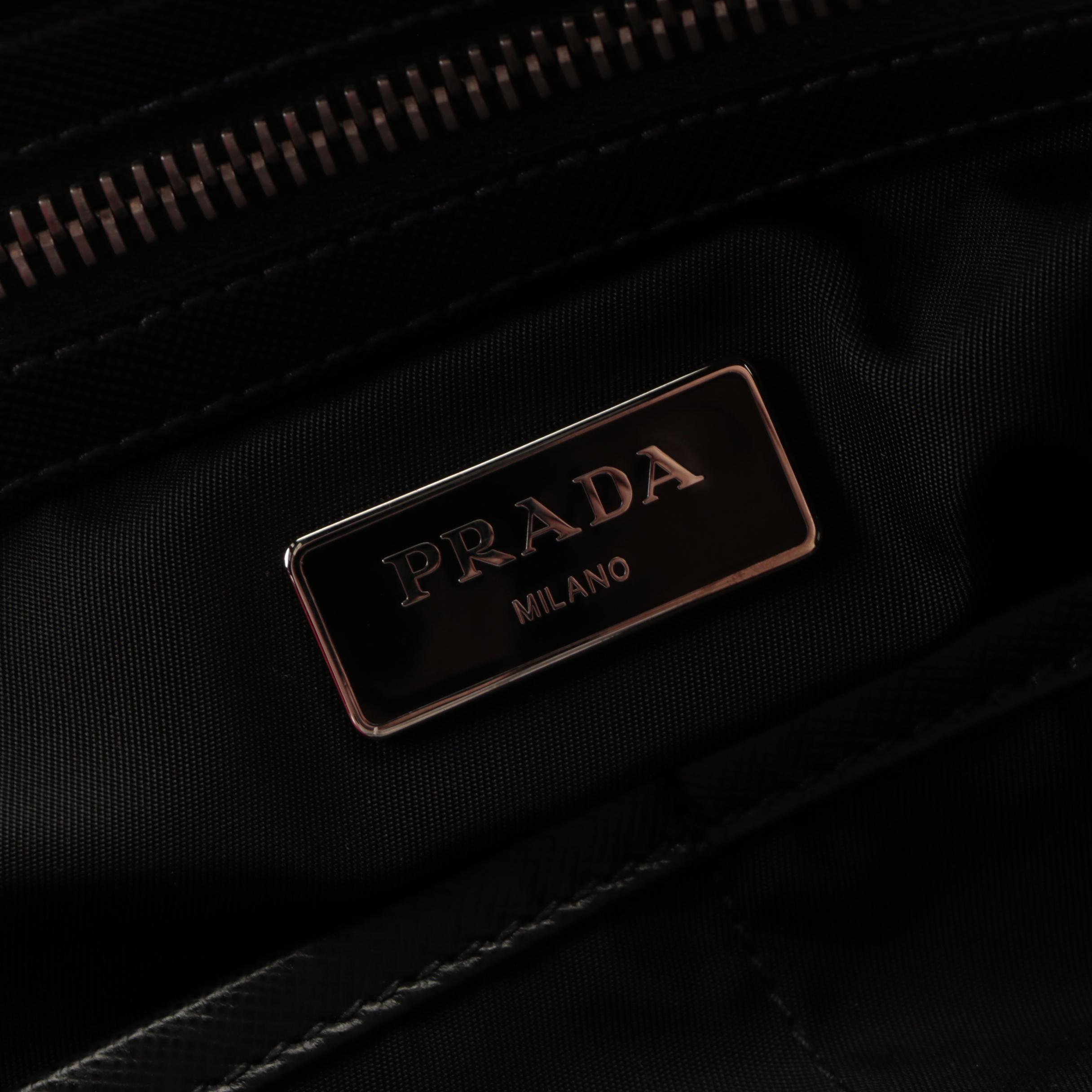 Prada Large Tessuto Tote in Red Nylon