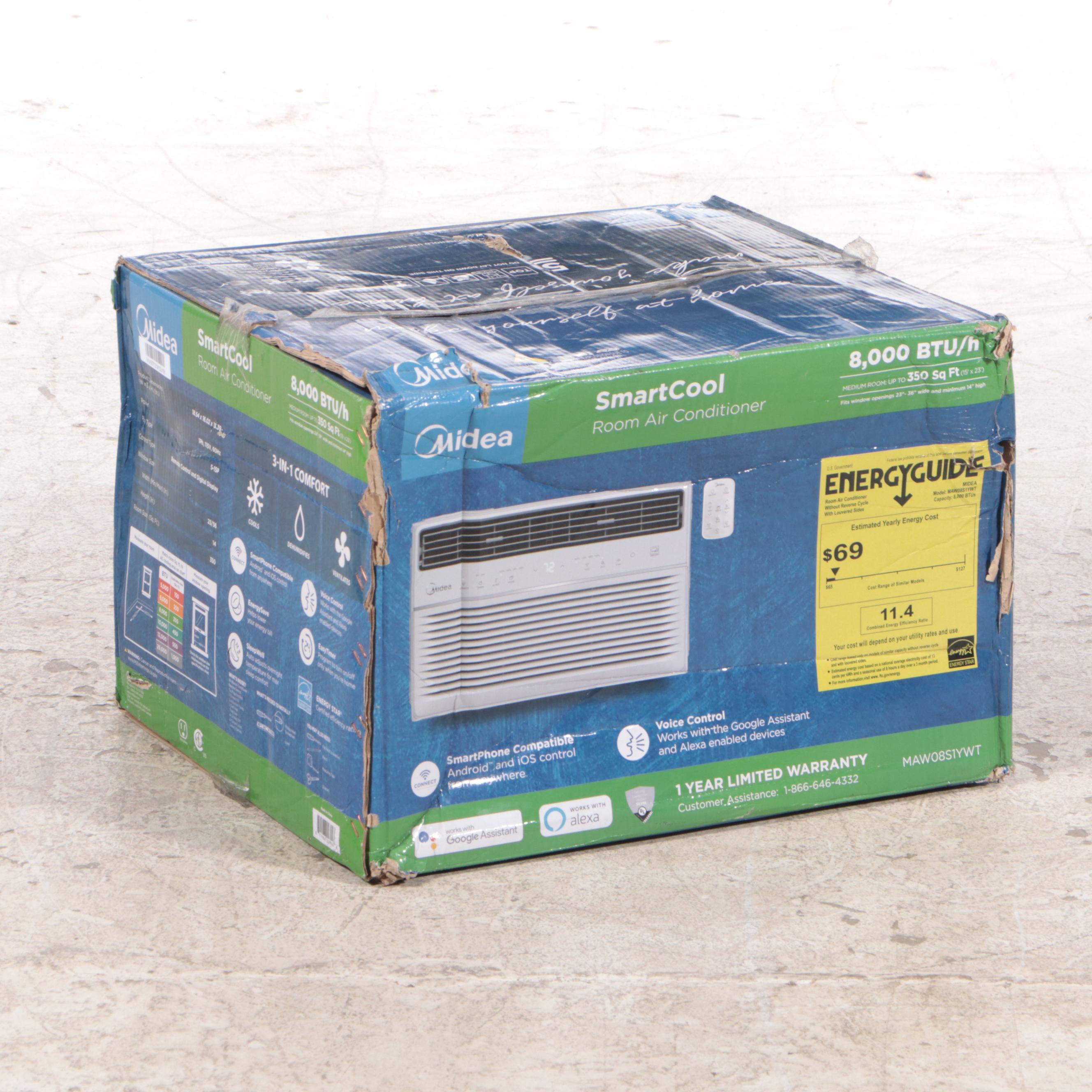 Midea SmartCool Room Window Mount Air Conditioner