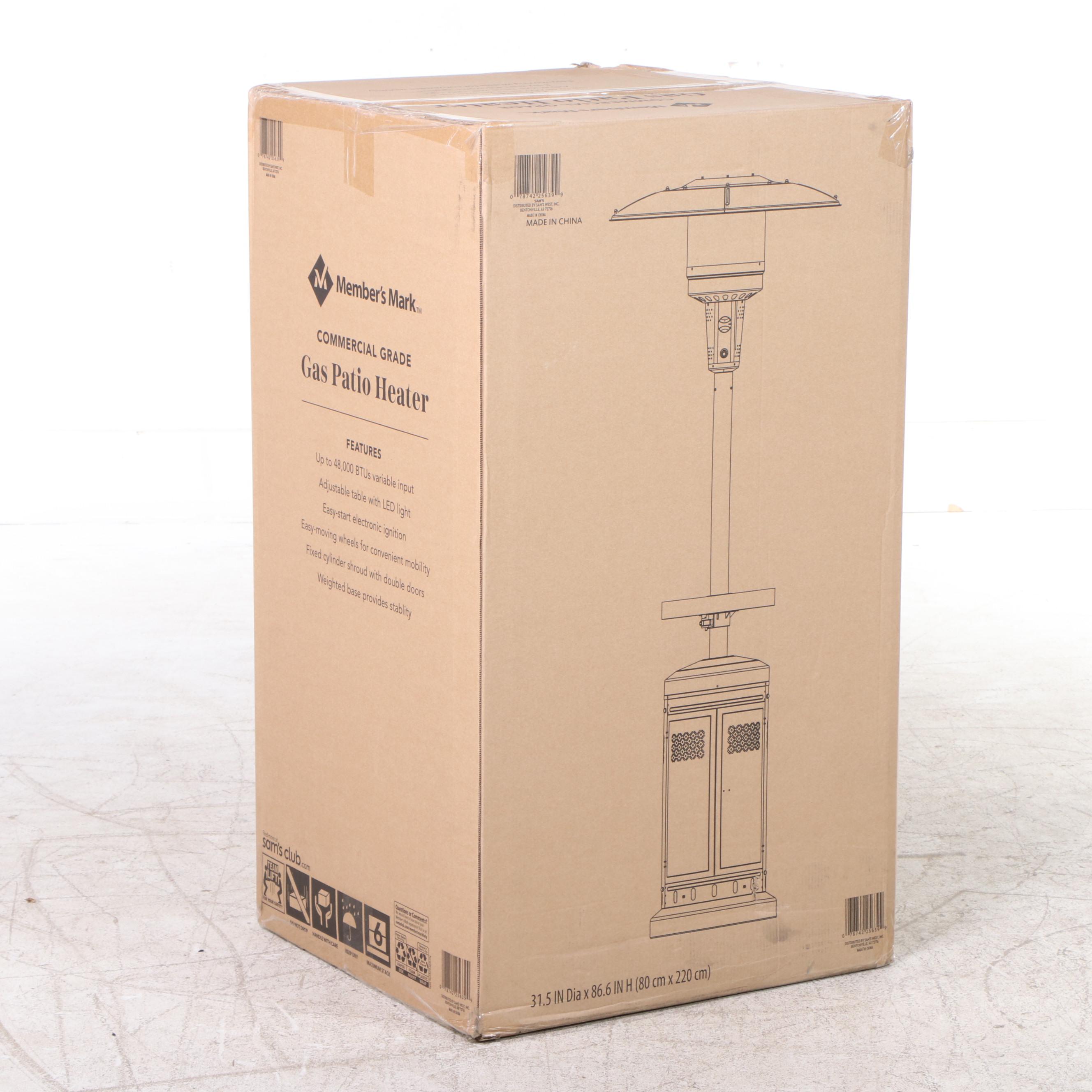 Member's Mark Patio Heater with LED Table