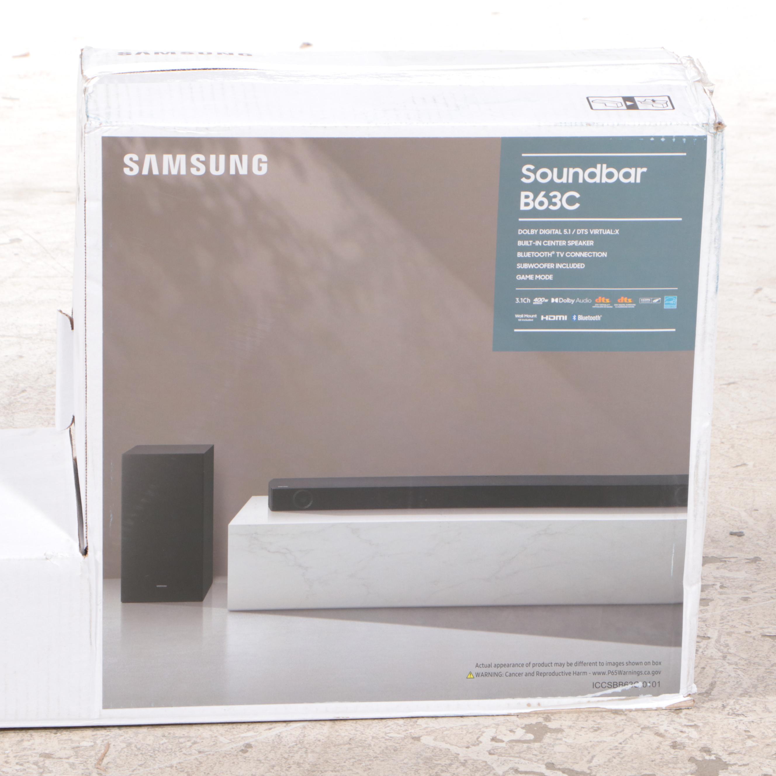 Samsung B63C Bluetooth Soundbar With Subwoofer