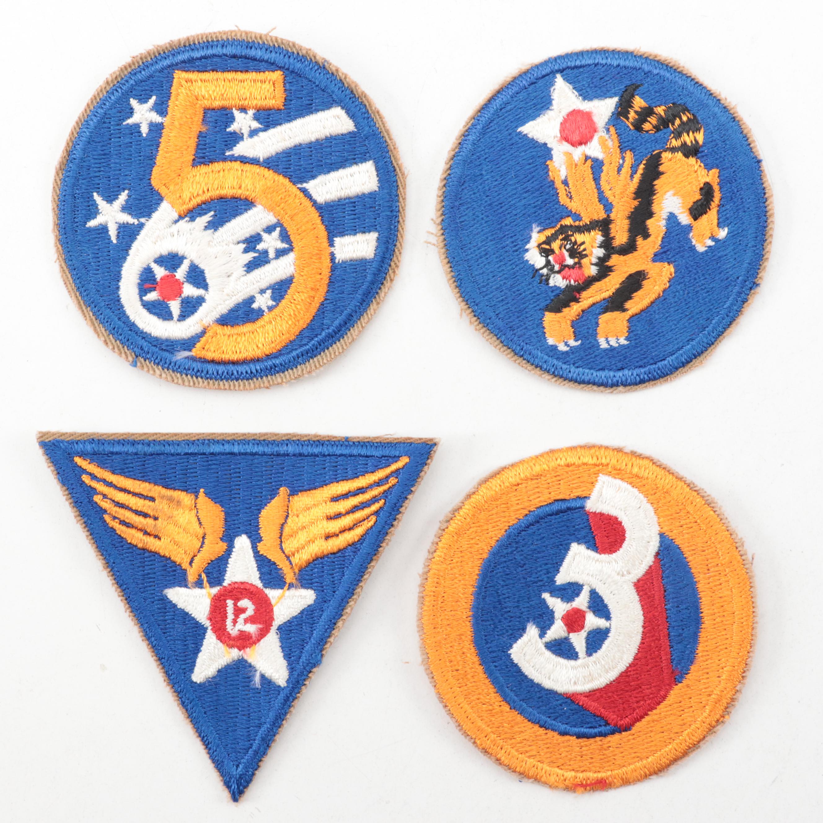 WWII Era United States Air Force Patches and Pins