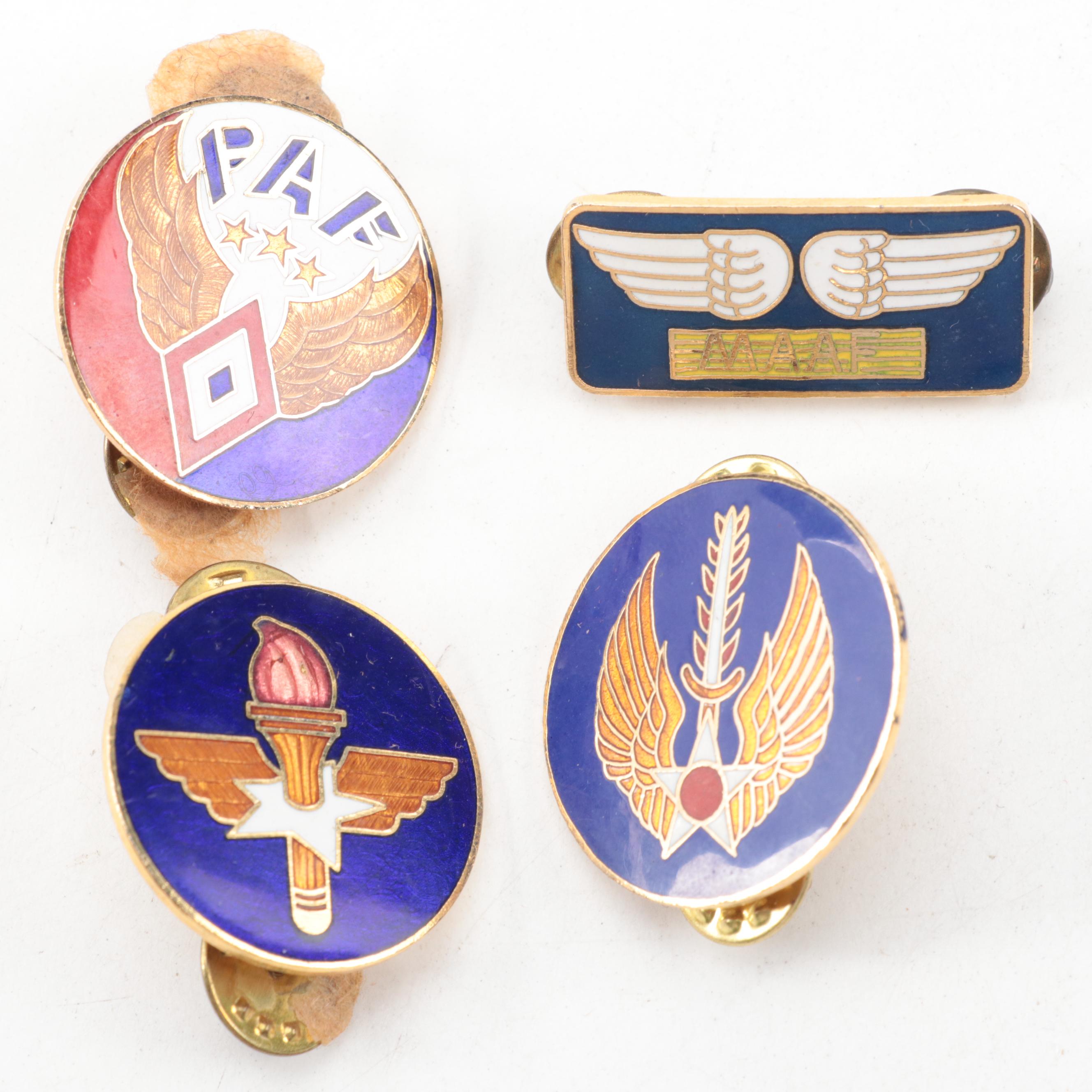 WWII Era United States Air Force Patches and Pins