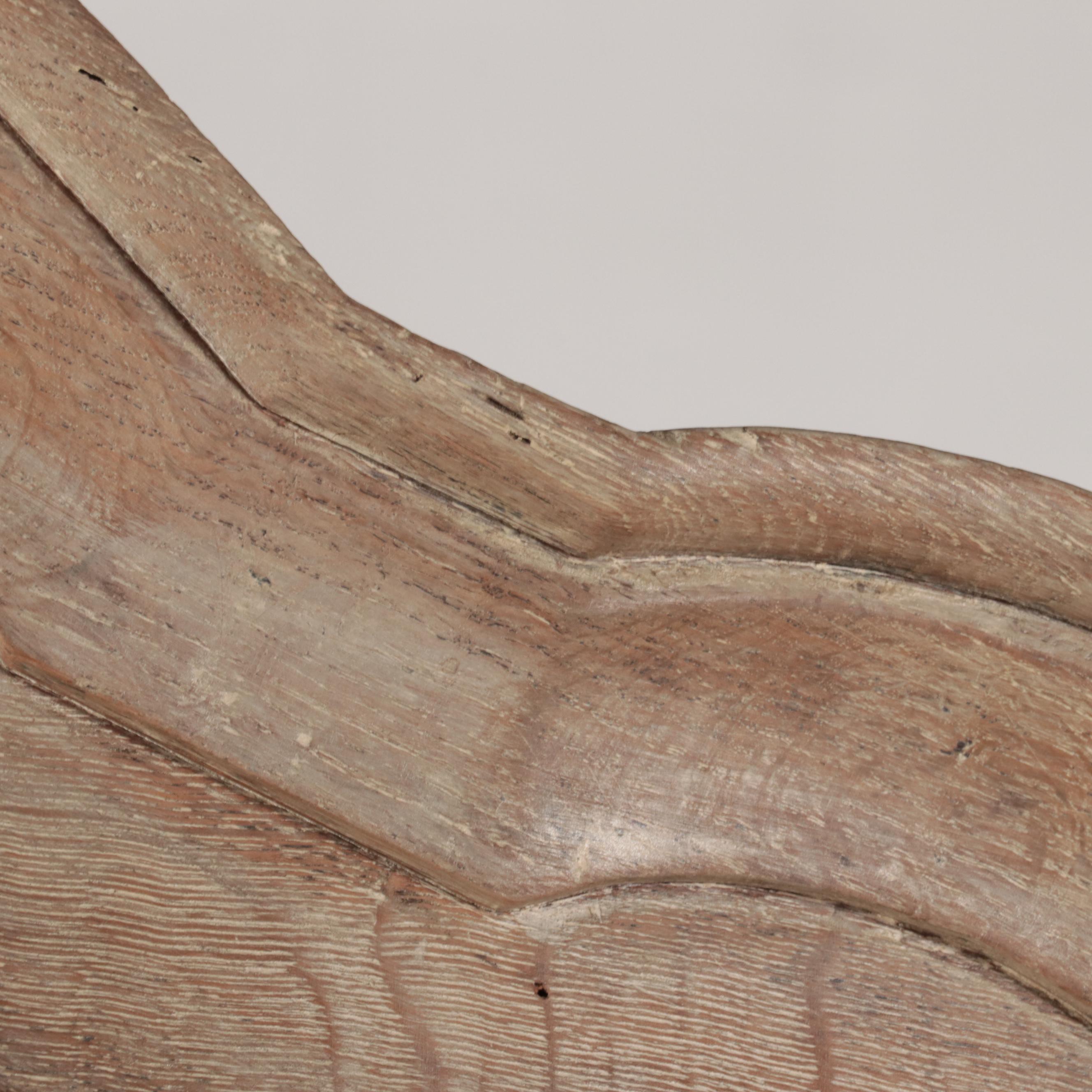 Provincial Louis XIV Oak Cabinet-on-Stand, 17th Century