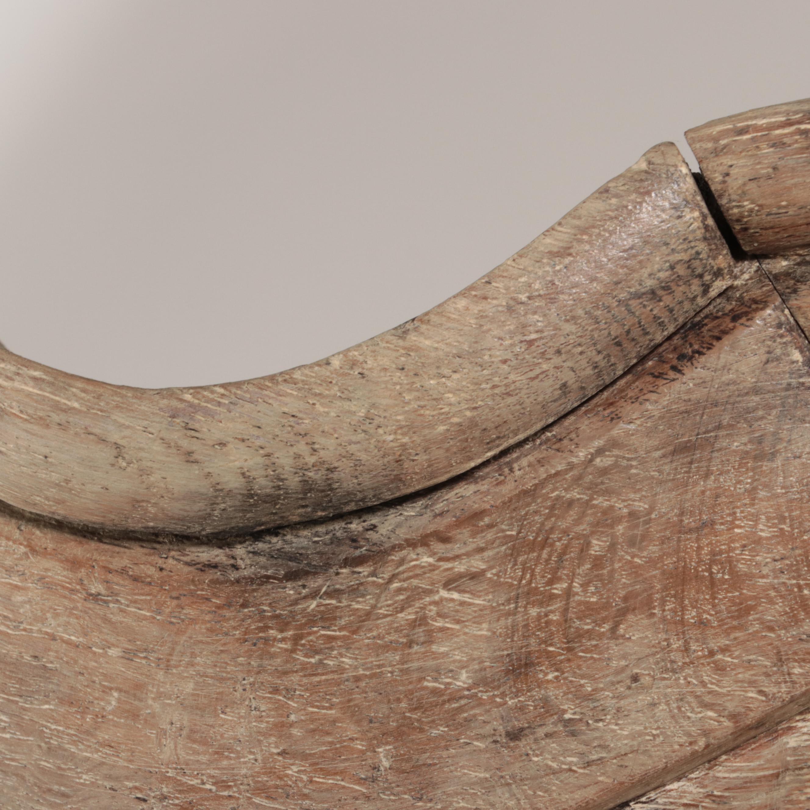 Provincial Louis XIV Oak Cabinet-on-Stand, 17th Century