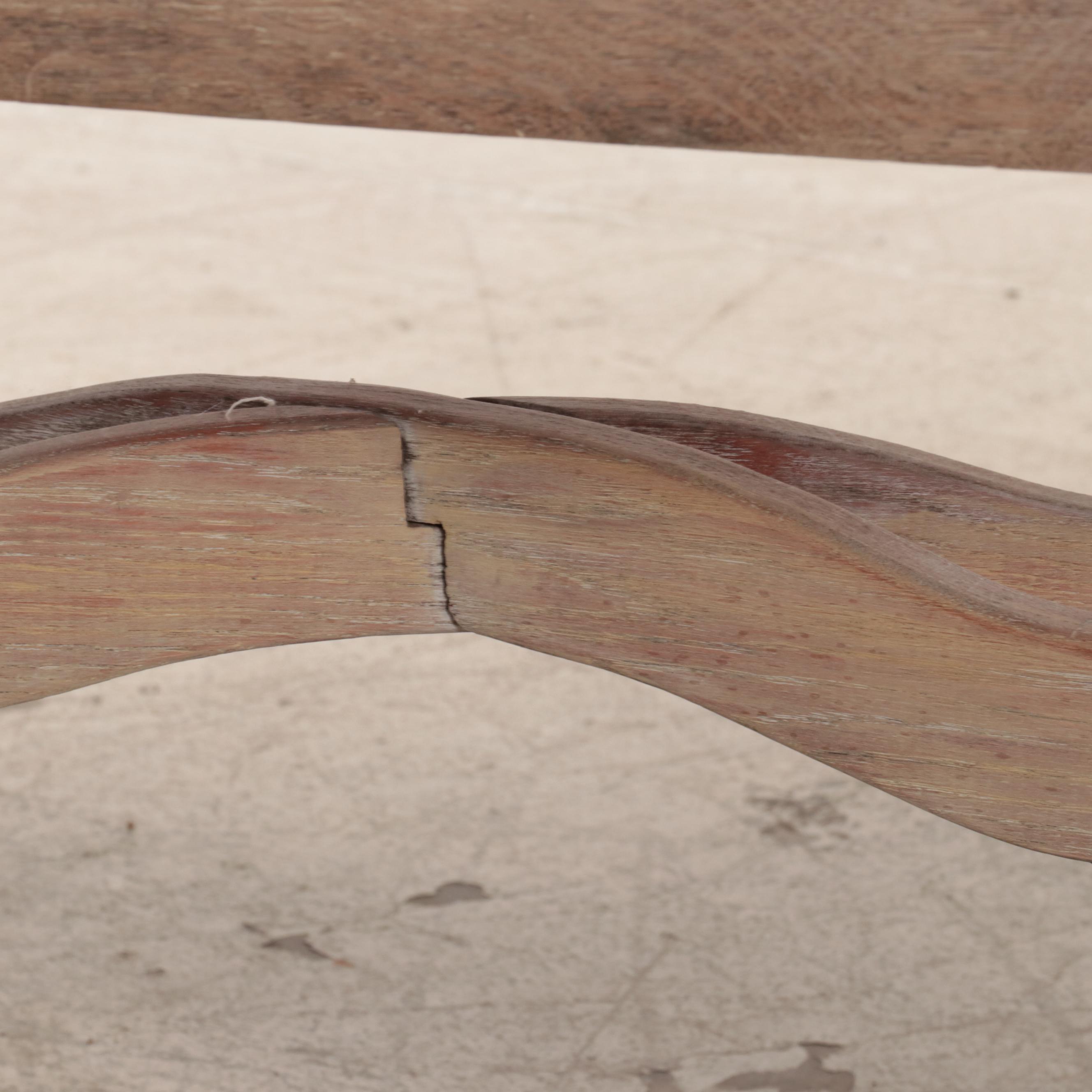 Provincial Louis XIV Oak Cabinet-on-Stand, 17th Century