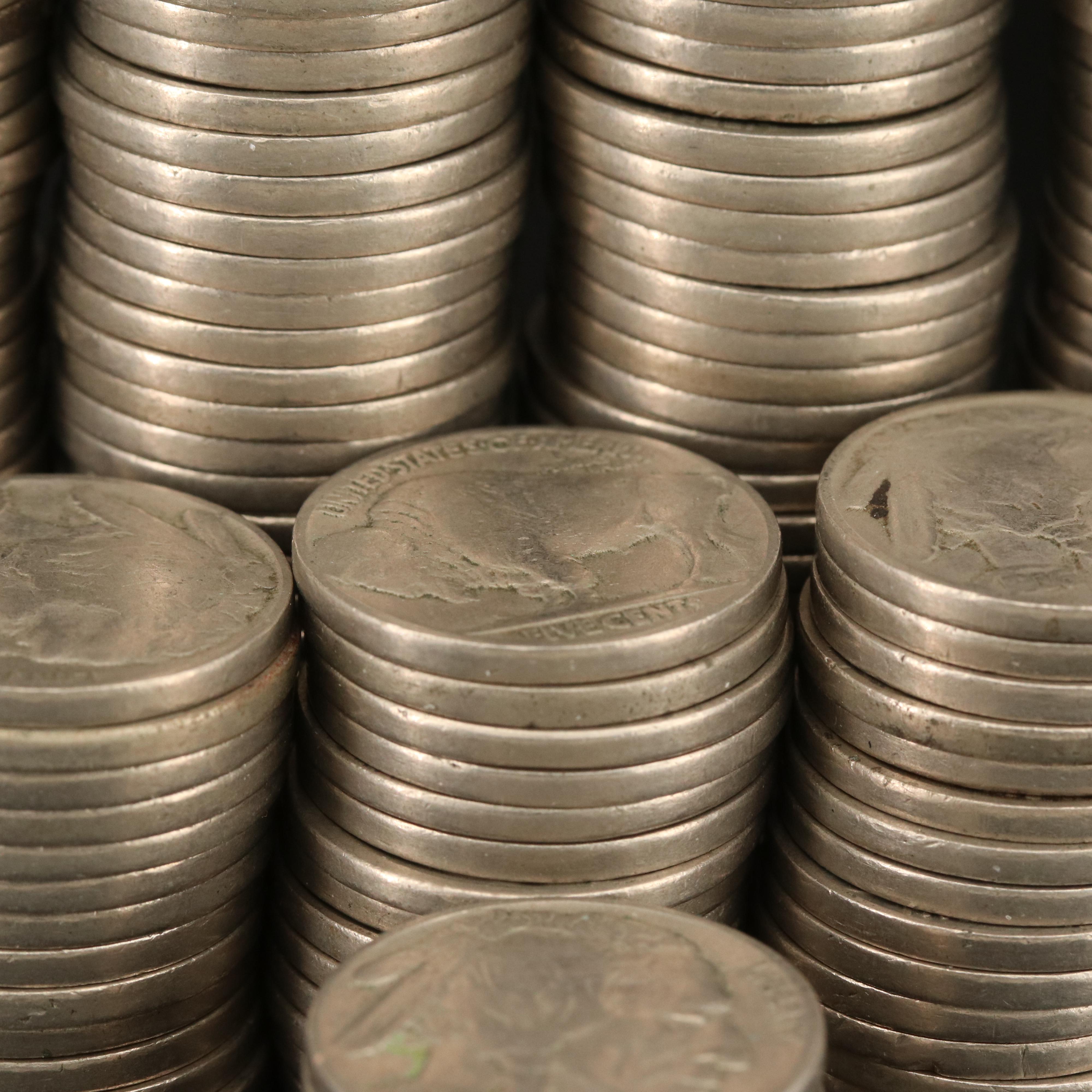 192 Full-Date Buffalo Nickels