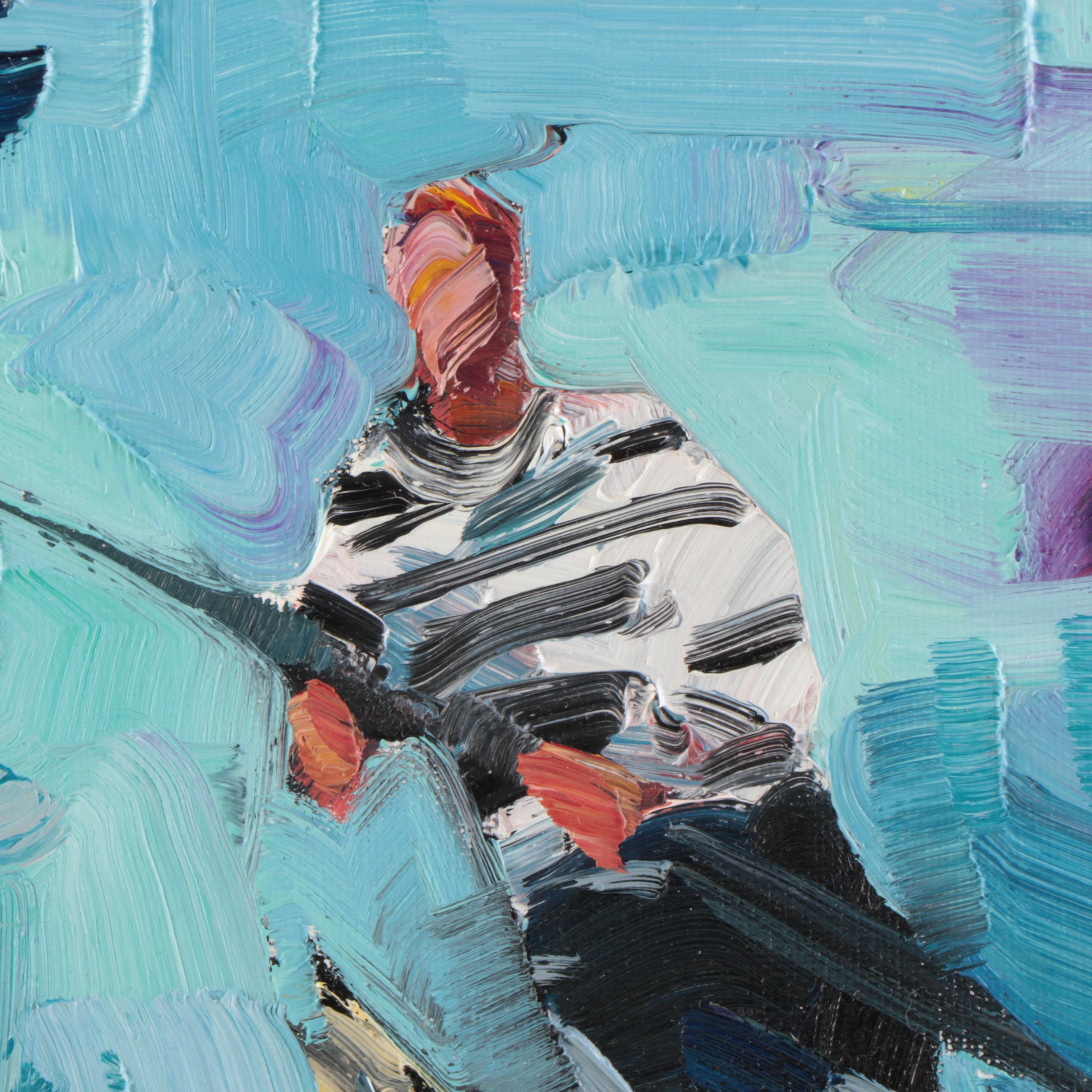 Jose Trujillo Oil Painting "Venice, Italy," 2022