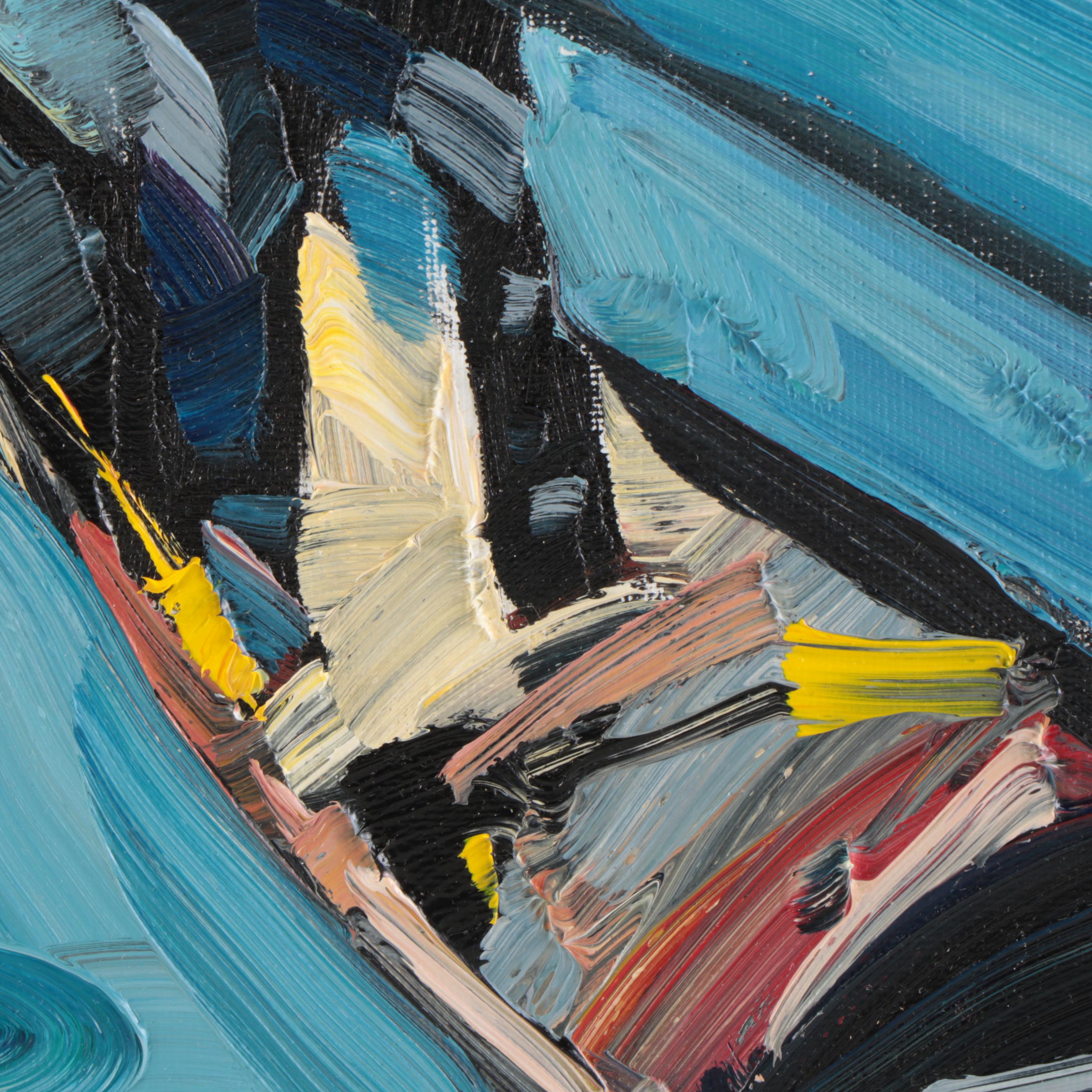 Jose Trujillo Oil Painting "Venice, Italy," 2022