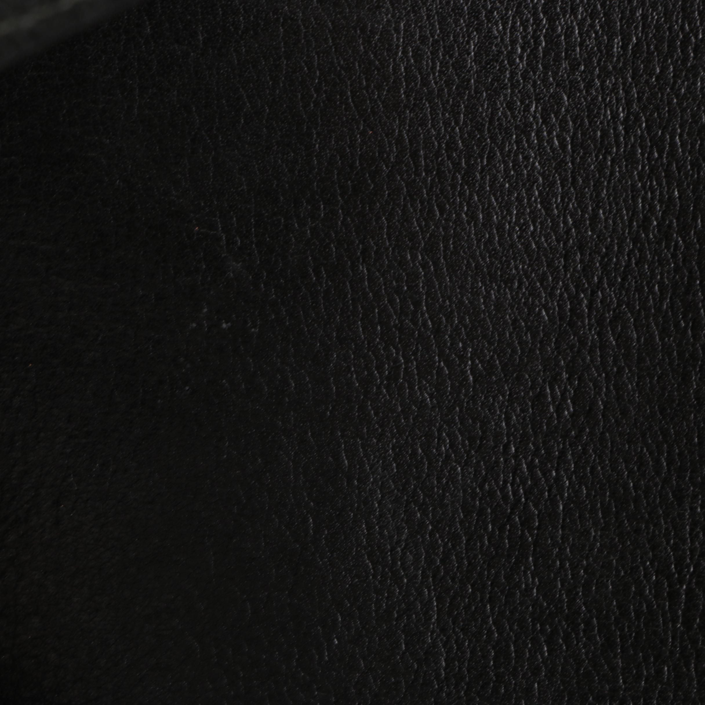 Gucci Mini Bamboo Rucksack Backpack and Wallet in Black Leather