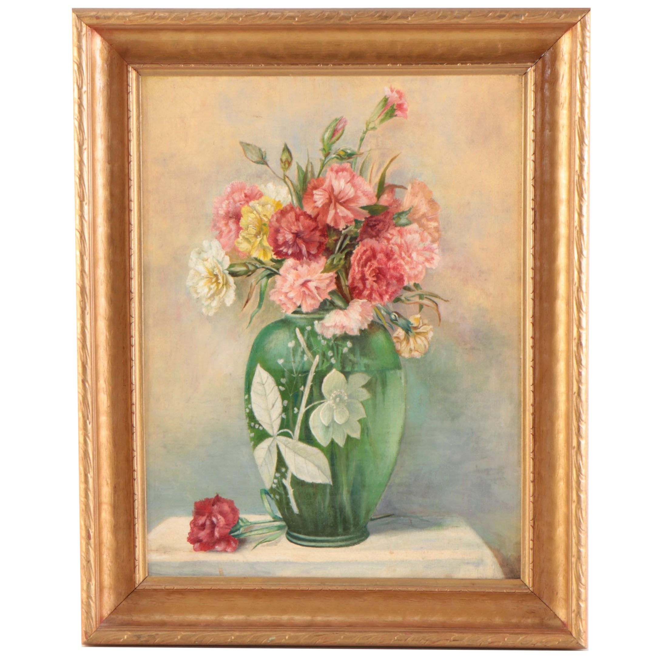 Floral Still Life Oil Painting