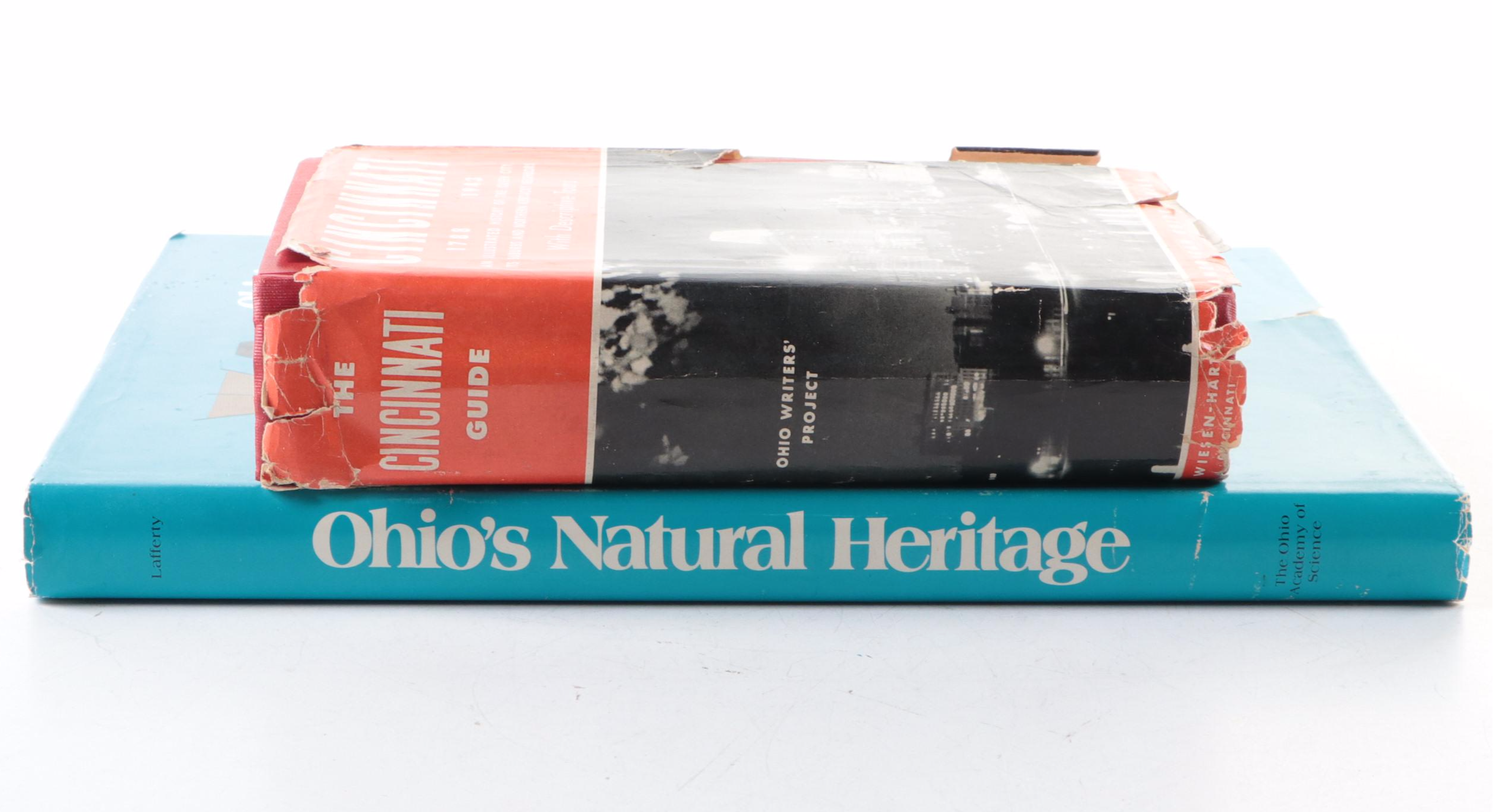 "Cincinnati: A Guide to the Queen City" and "Ohio's Natural Heritage" Books