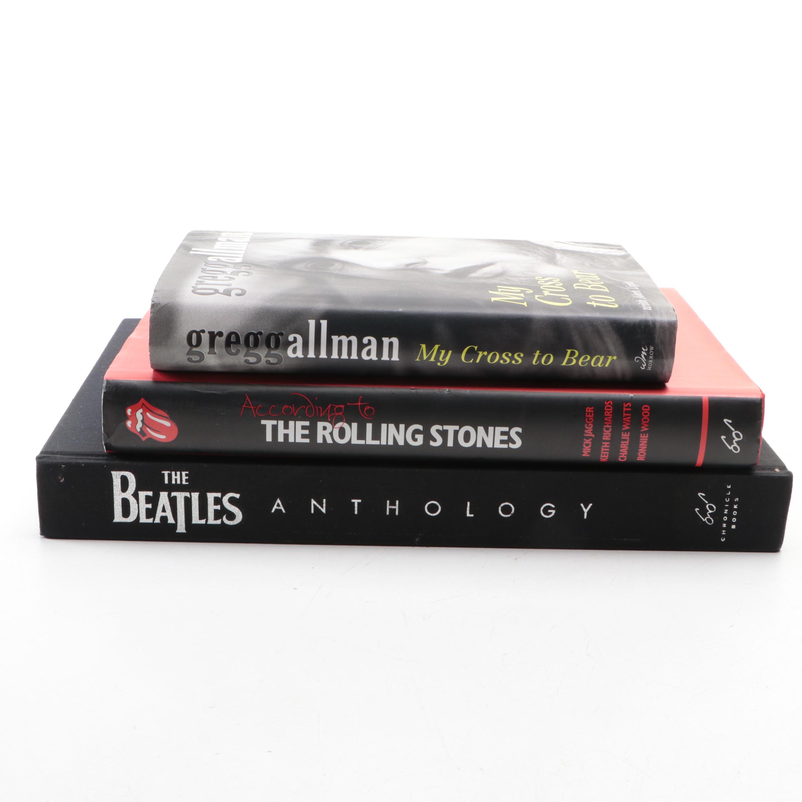 First Edition "The Beatles Anthology" and More Nonfiction Music Books