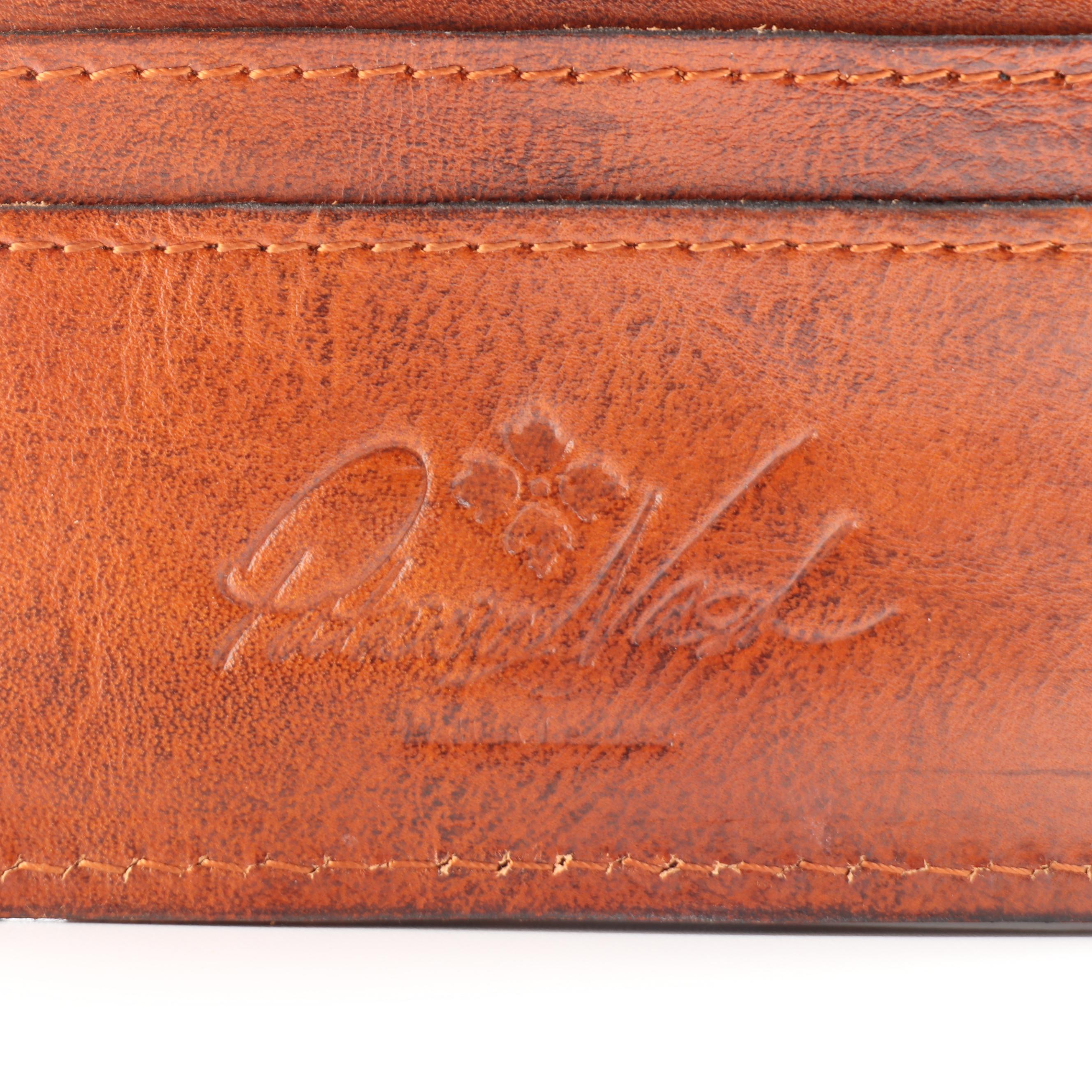 Patricia Nash Passport Case in Embossed Leather