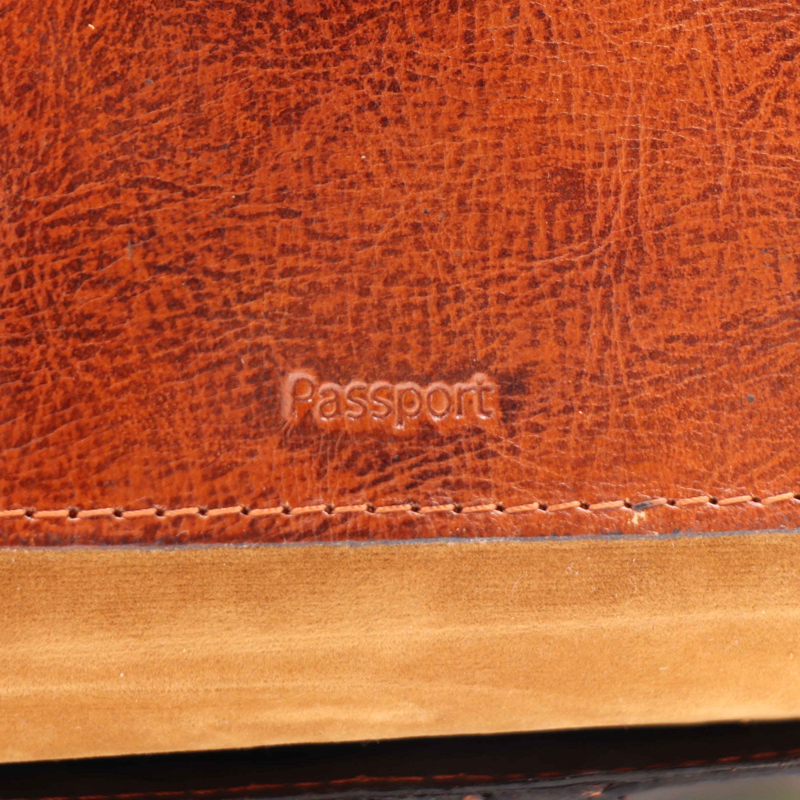 Patricia Nash Passport Case in Embossed Leather