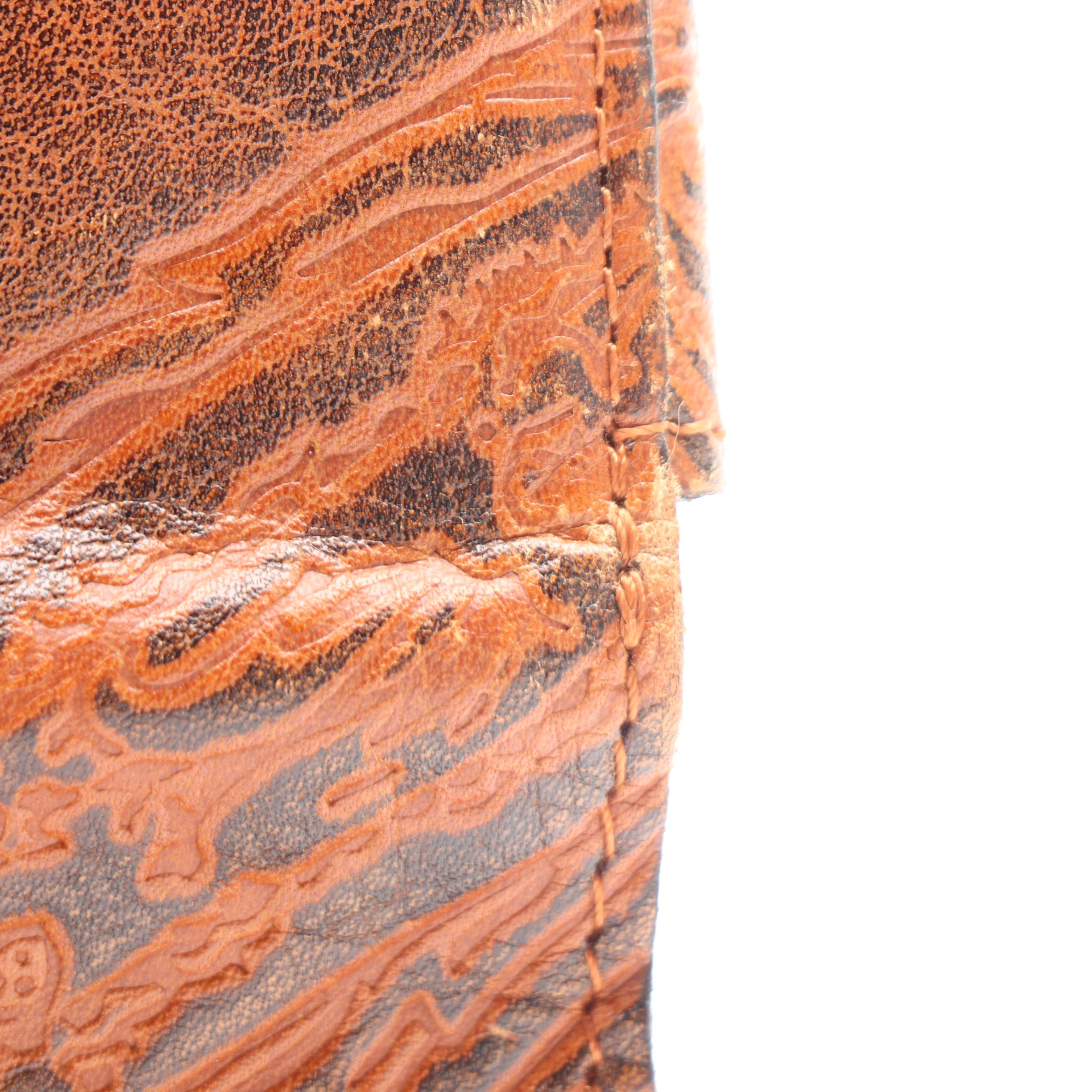 Patricia Nash Passport Case in Embossed Leather