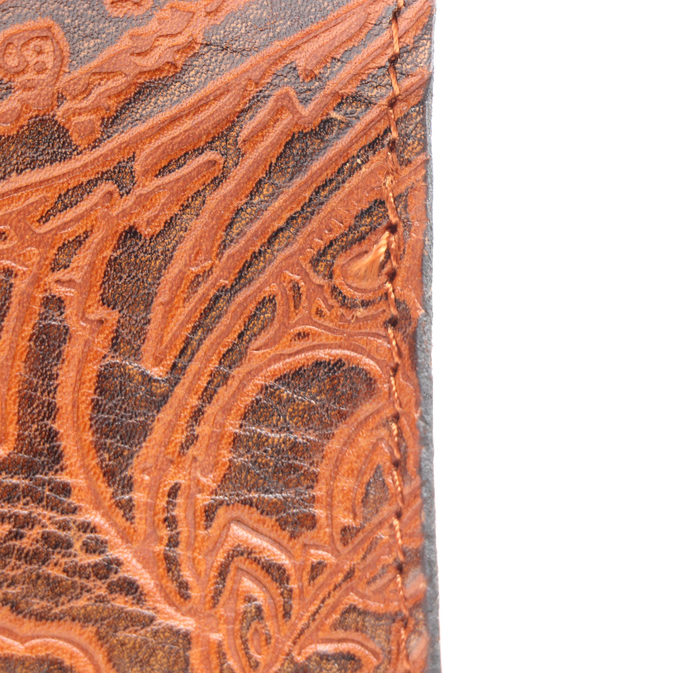 Patricia Nash Passport Case in Embossed Leather