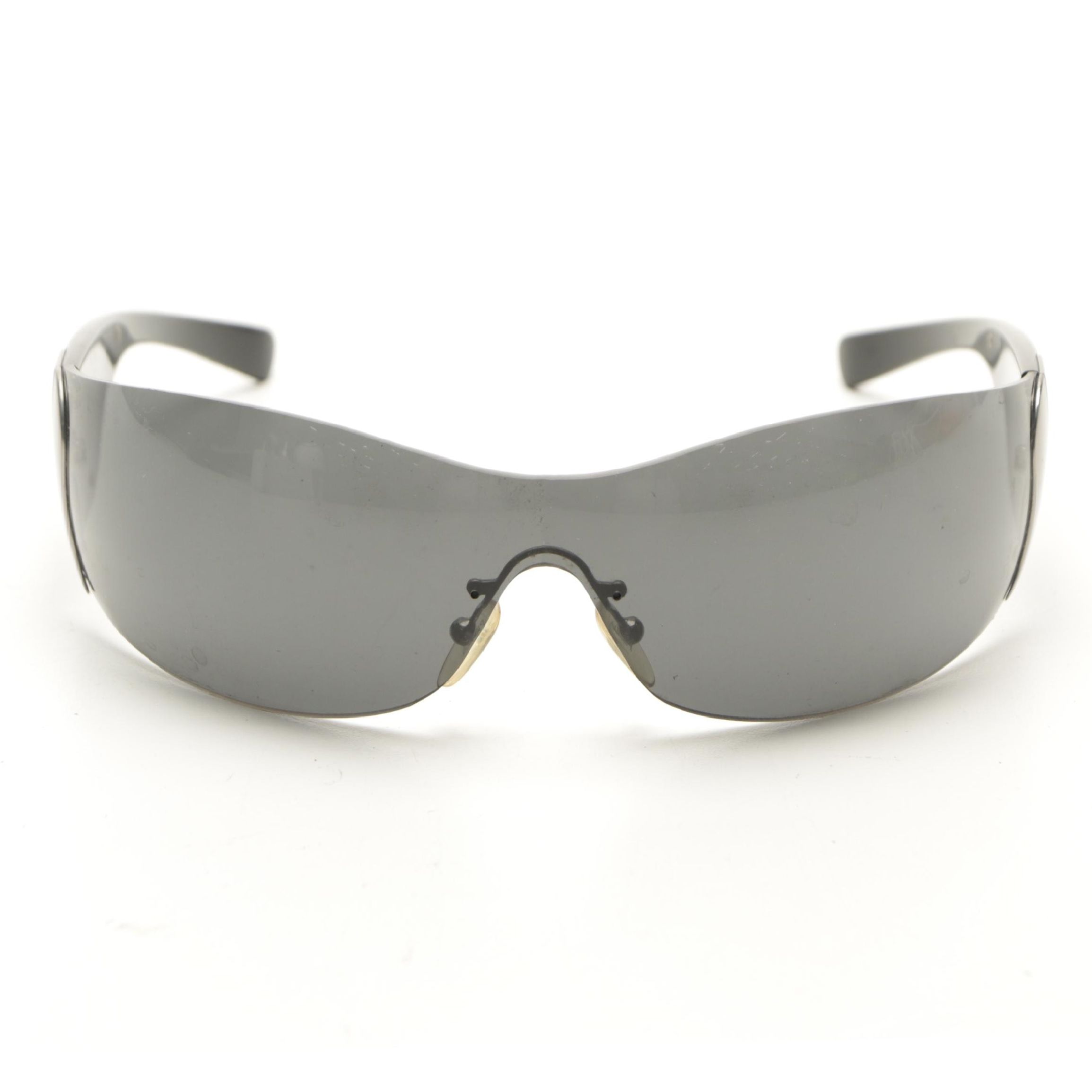 Prada SPR58F Shield Sunglasses with Box