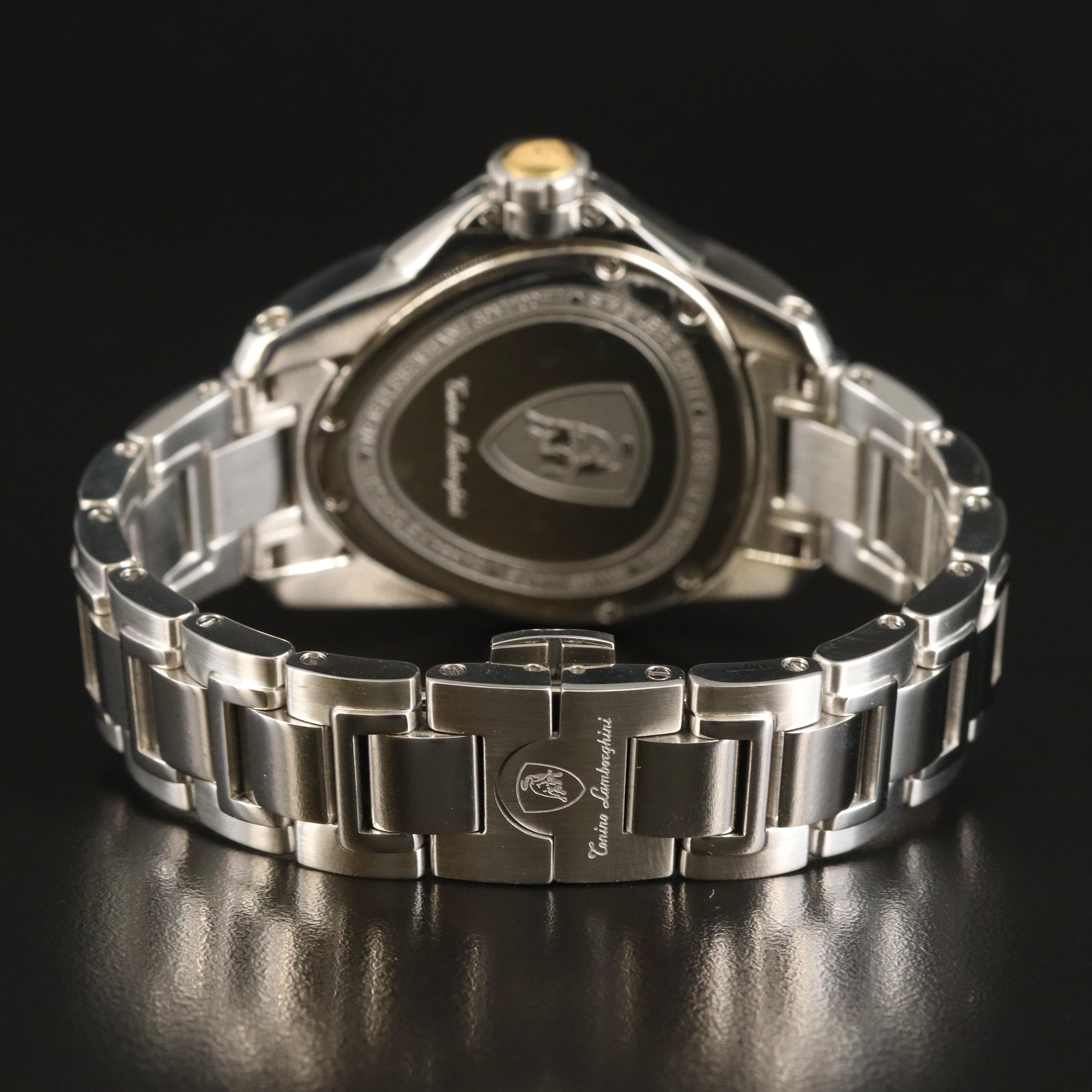 Tonino Lamborghini Corsa III Stainless Steel Watch