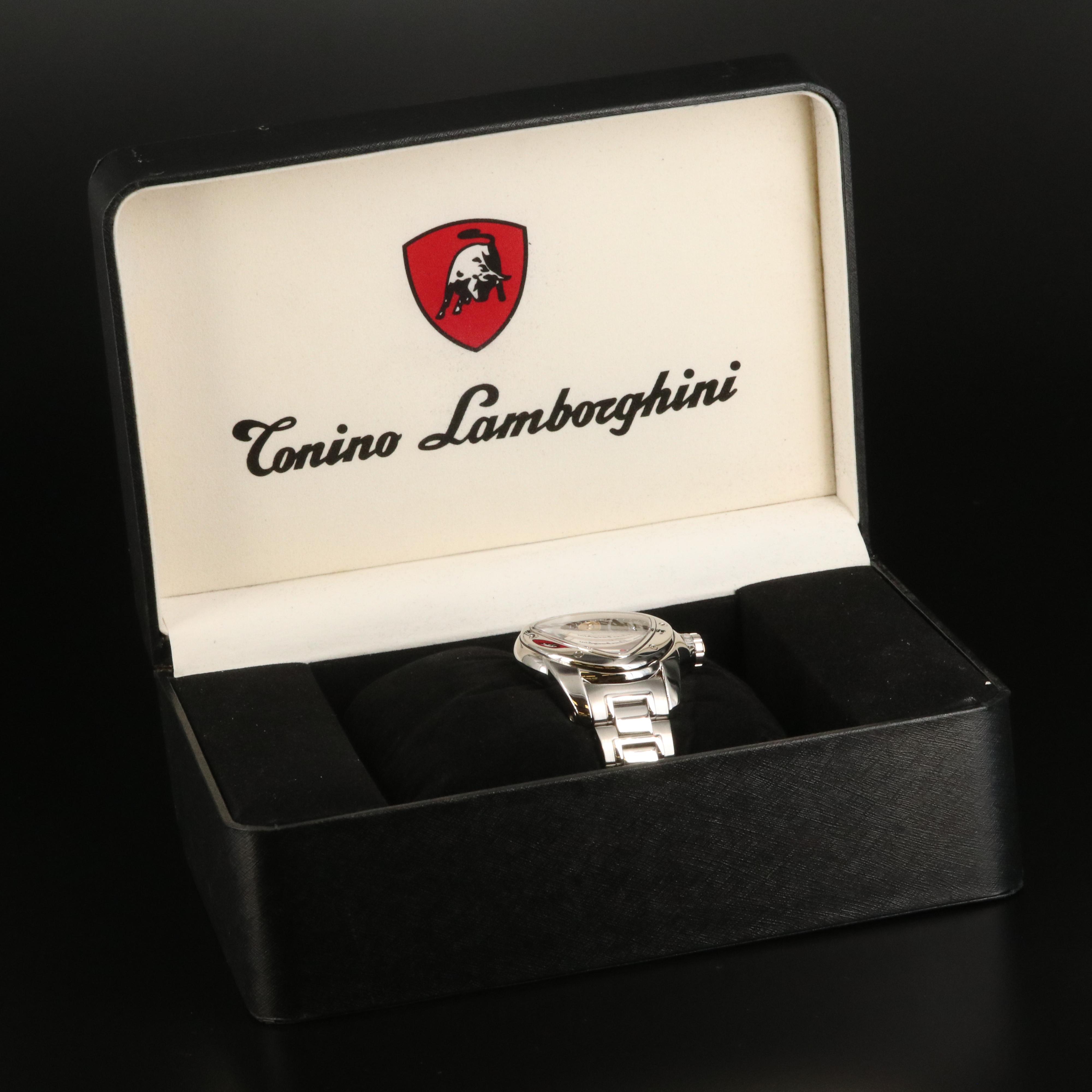 Tonino Lamborghini Corsa III Stainless Steel Watch