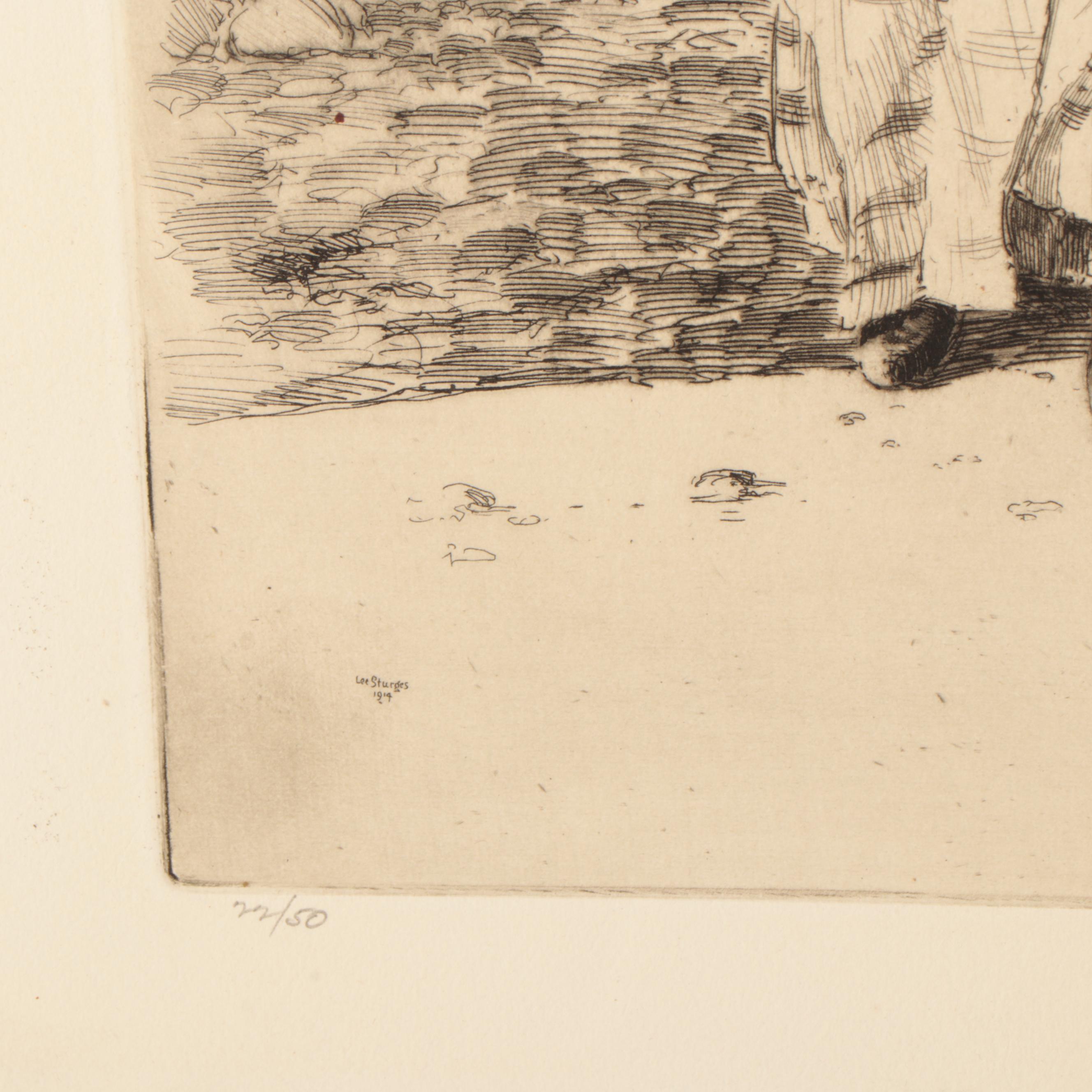 Lee Sturges Etchings Including "A Hopi Madonna"