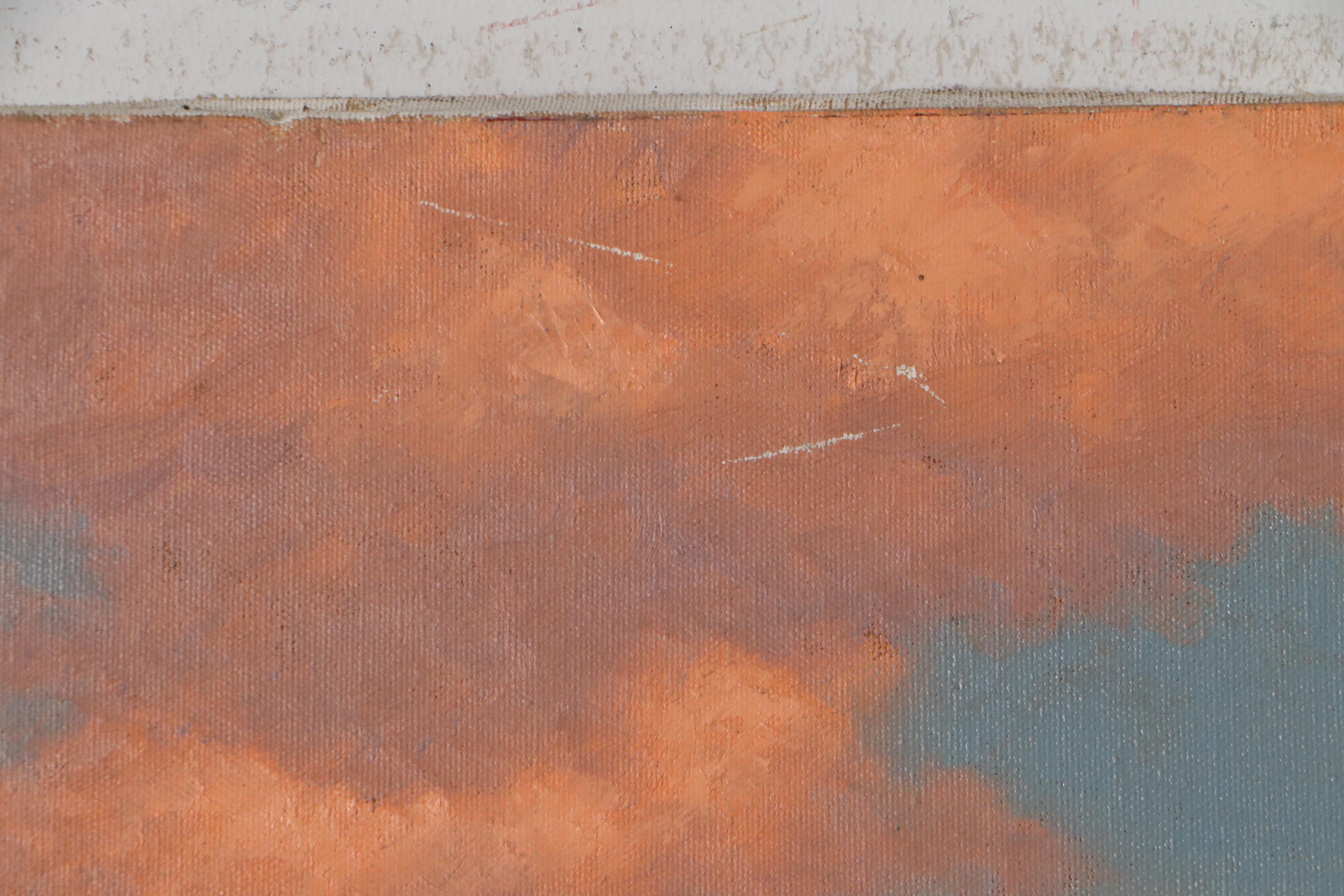 Ellis Buckner Floridian Highwaymen Landscape Oil Painting