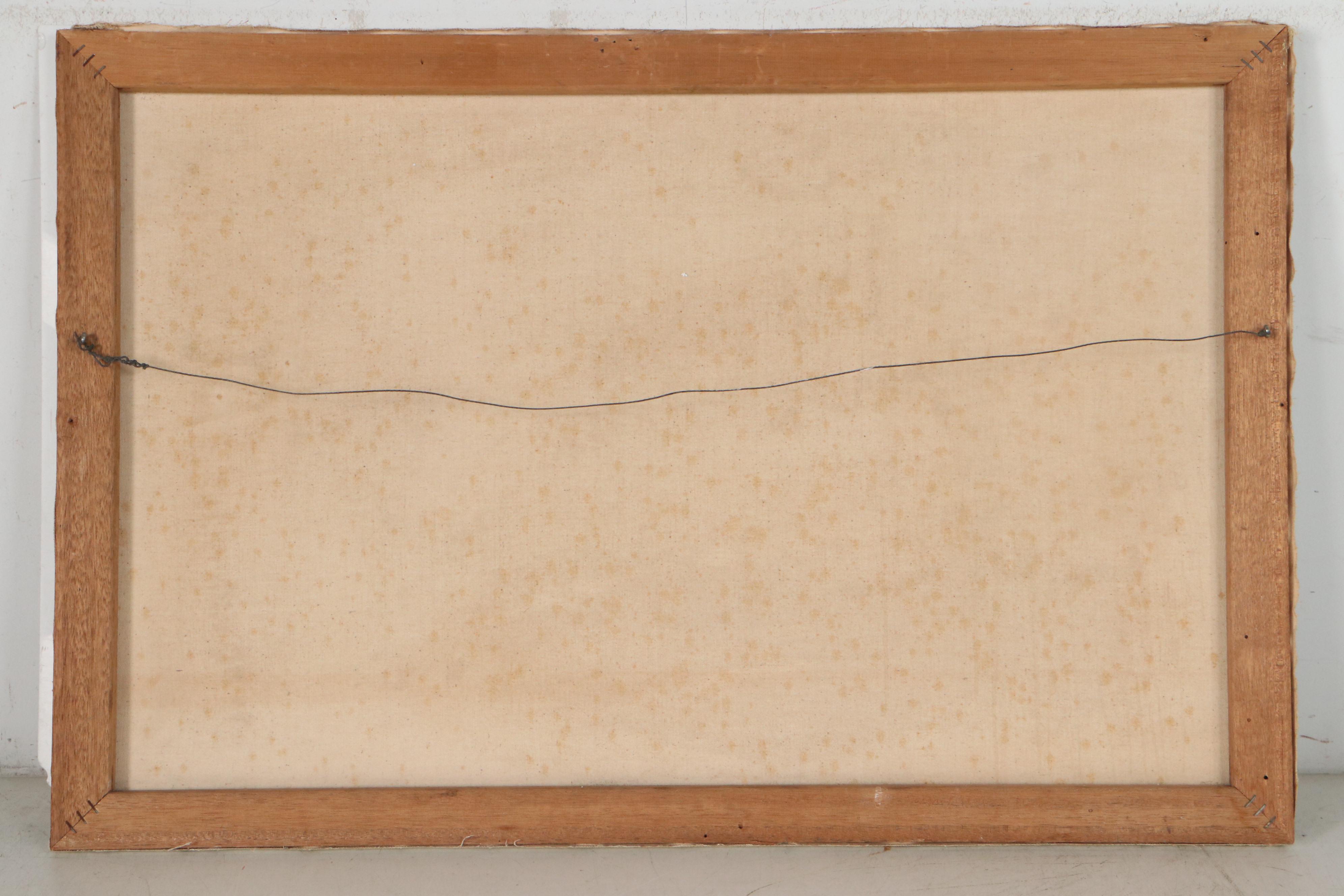 Ellis Buckner Floridian Highwaymen Landscape Oil Painting