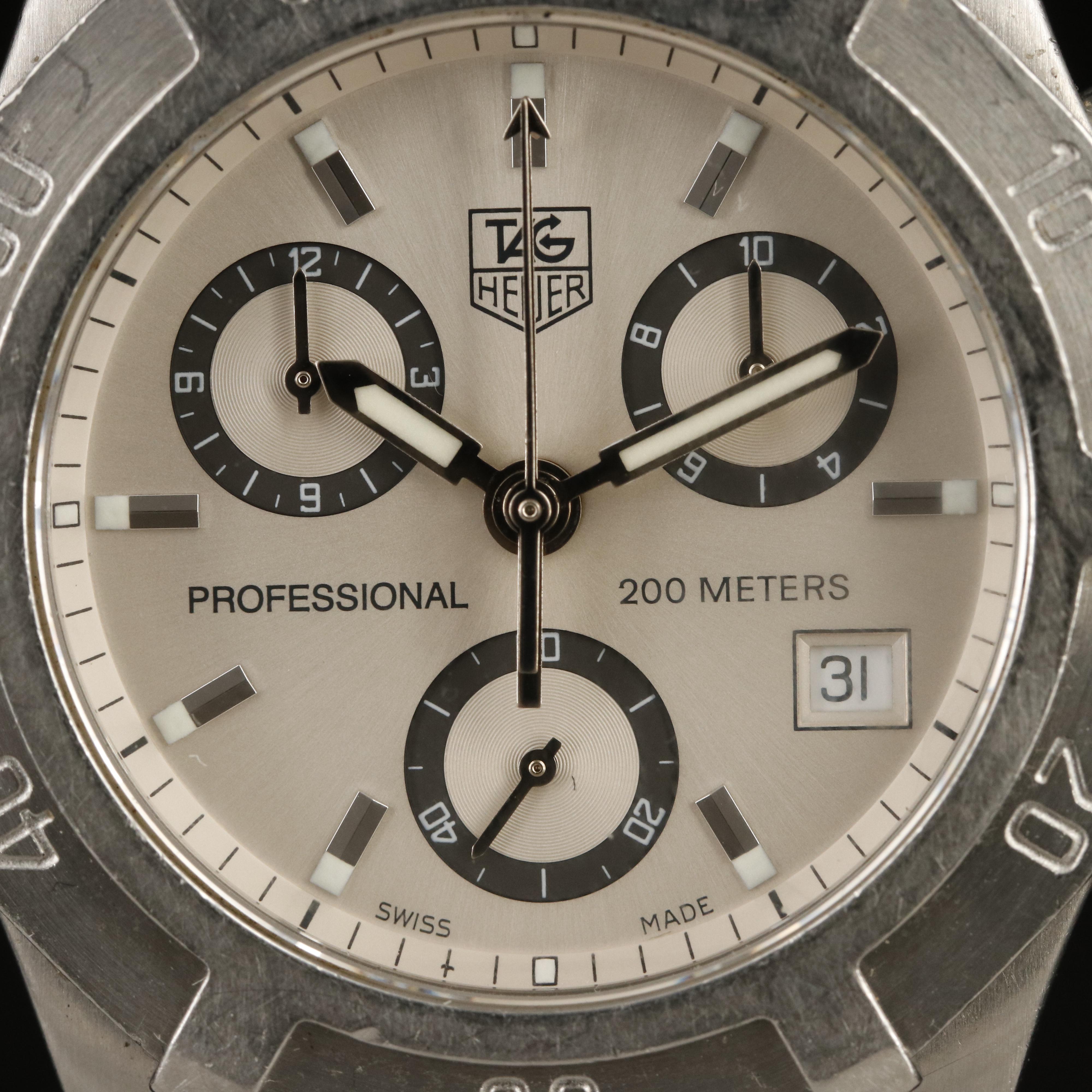 TAG Heuer Professional 200 Meters Chronograph with Date Watch