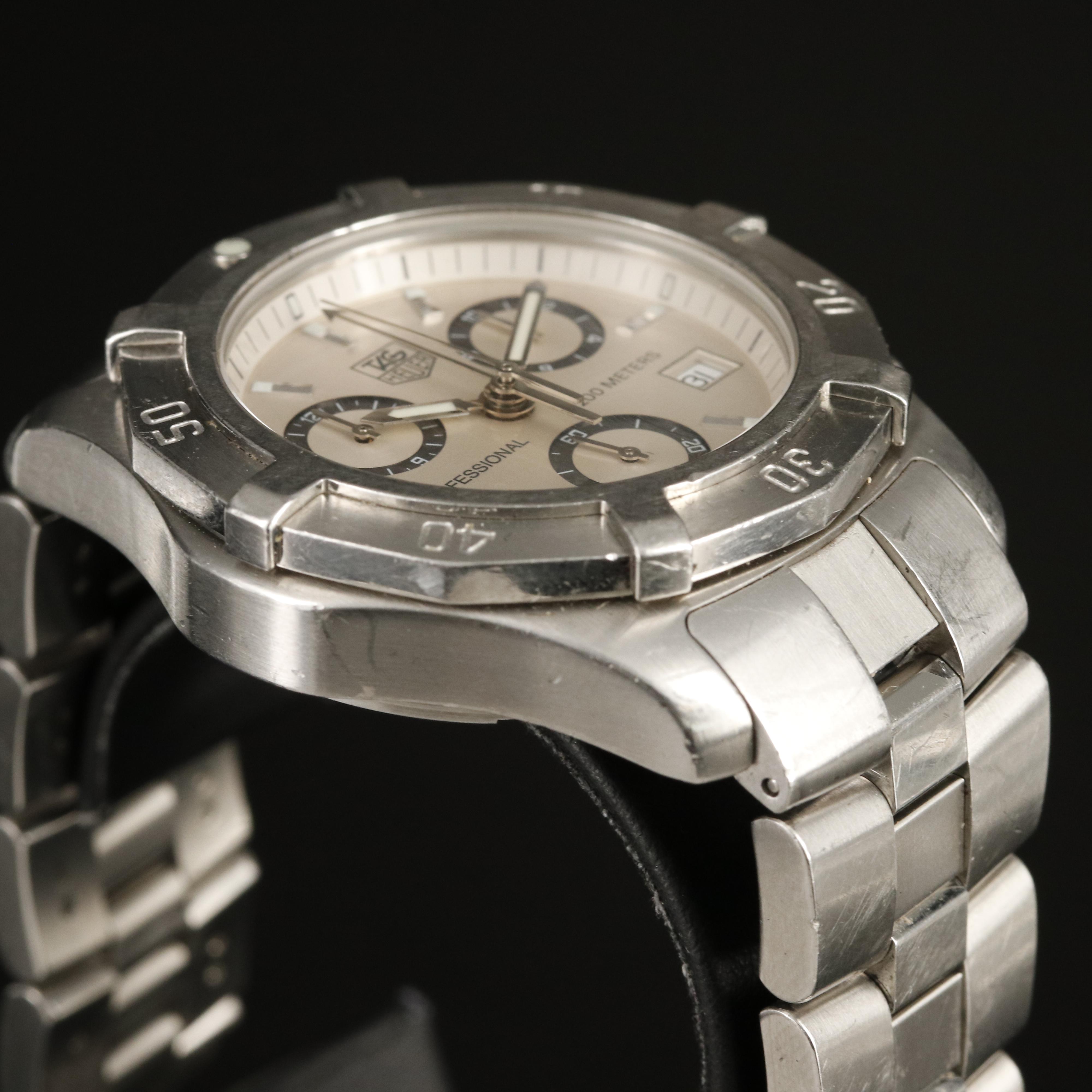 TAG Heuer Professional 200 Meters Chronograph with Date Watch