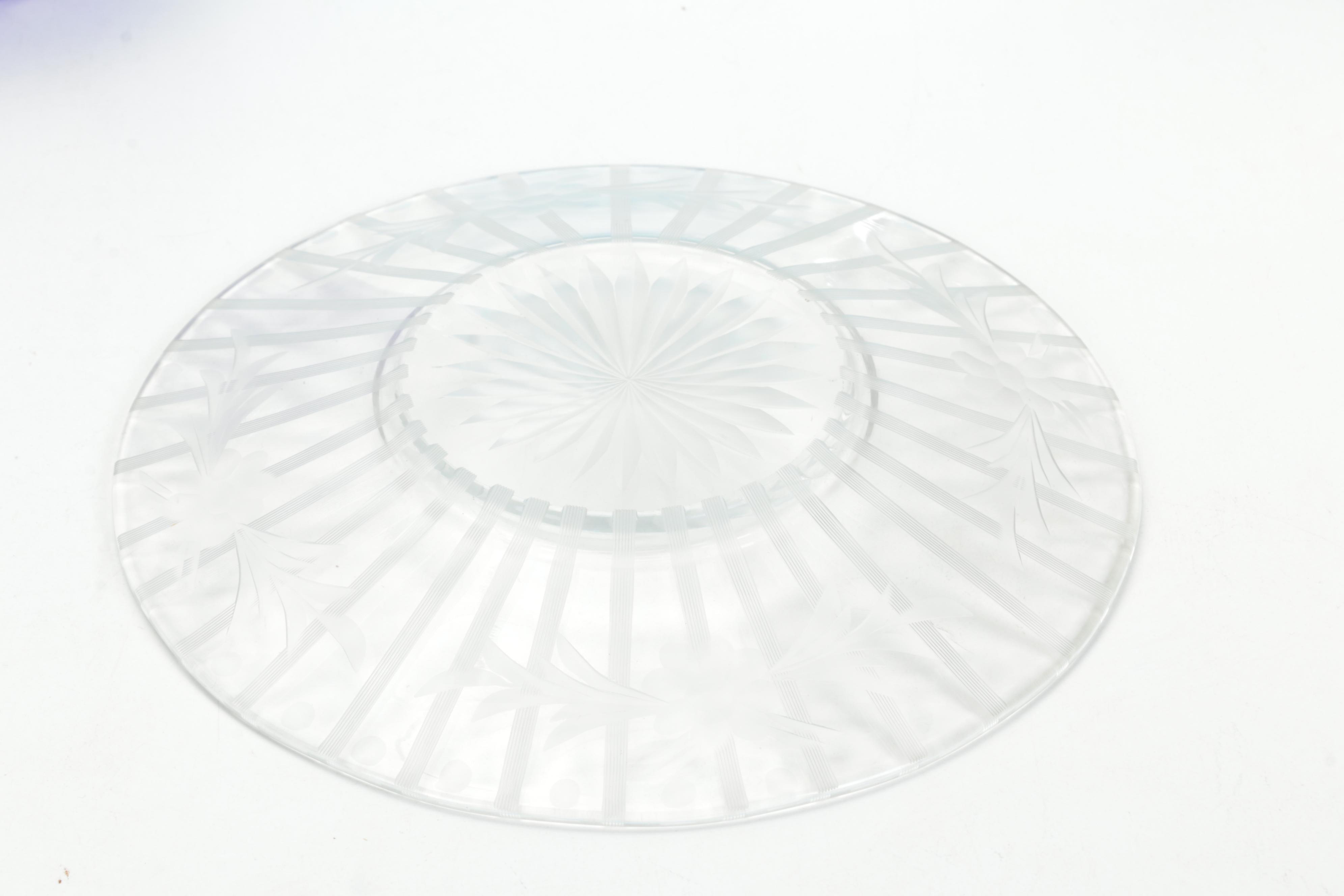 Villeroy & Boch Candlestick, Blue Glass Stretch Glass Bowl, and More