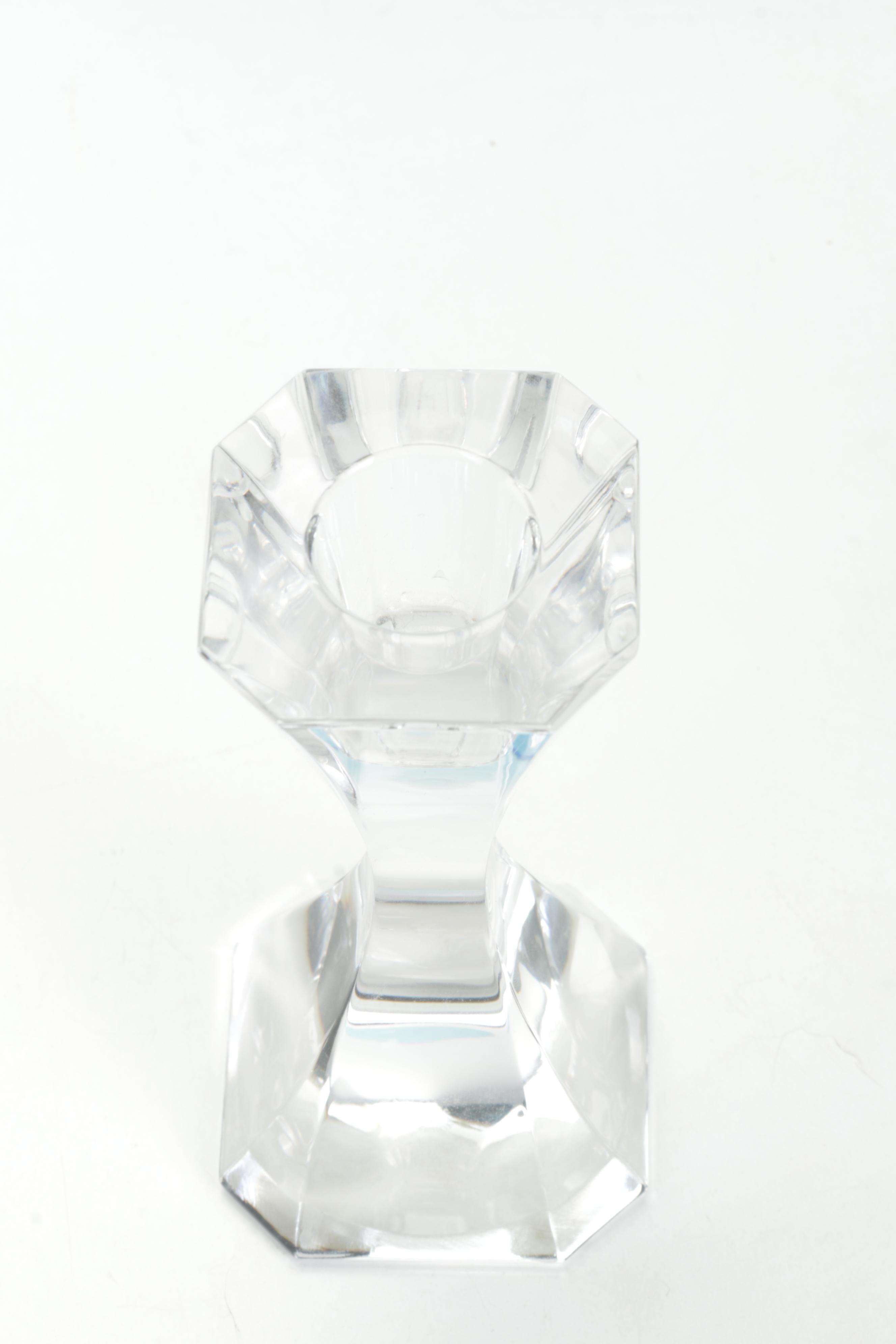 Villeroy & Boch Candlestick, Blue Glass Stretch Glass Bowl, and More